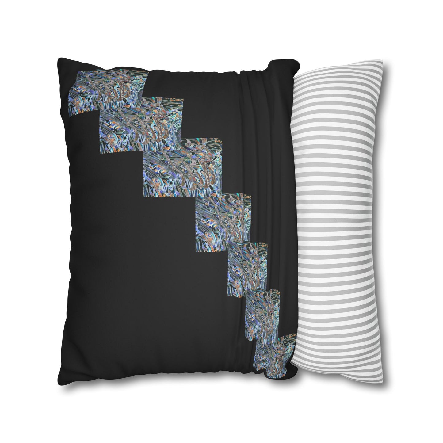 Modern art inspired beauty Faux Suede Square Pillow Cover l