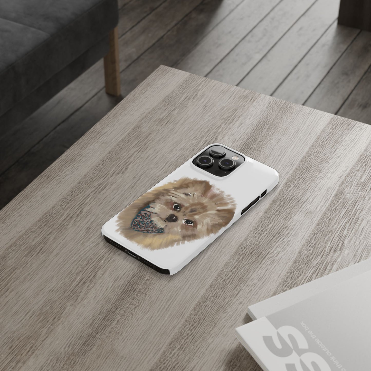 ' Modern Art Slim Phone Case-Lily
