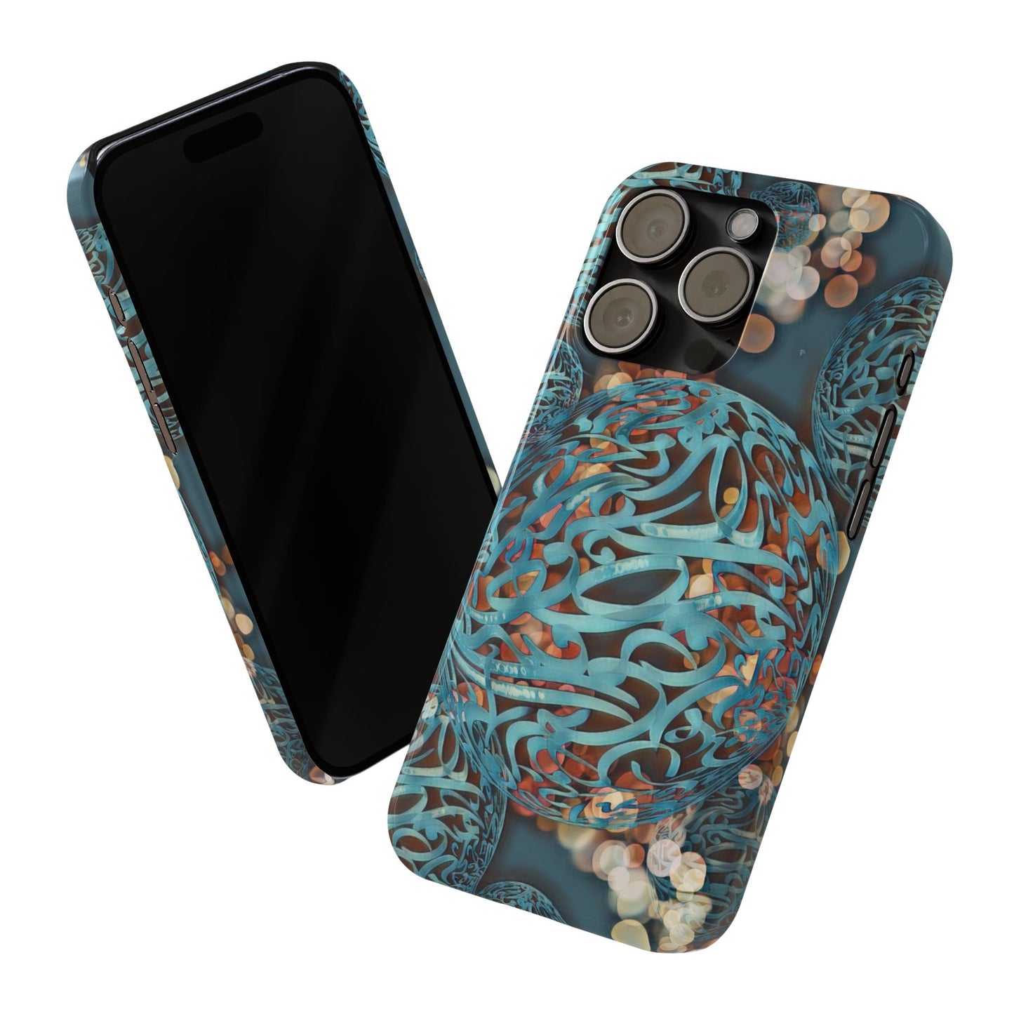 ' Modern Art Slim Phone Case -LOVE