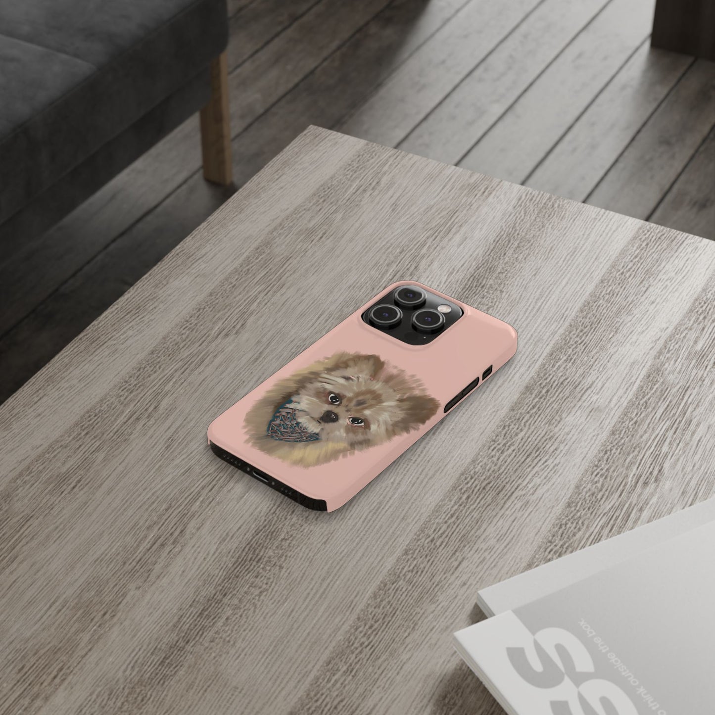 ' Modern Art Slim Phone Case-Lily