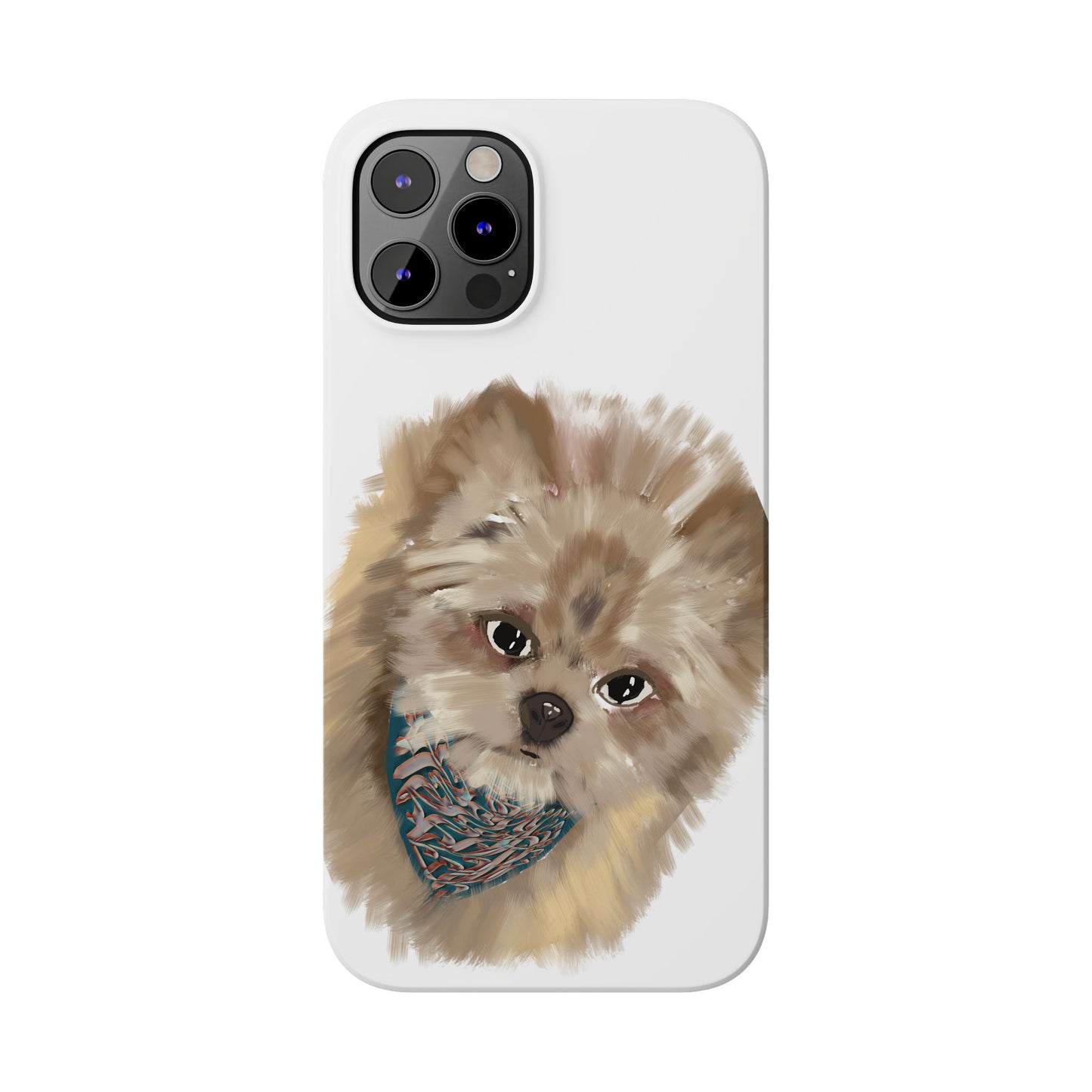 ' Modern Art Slim Phone Case-Lily