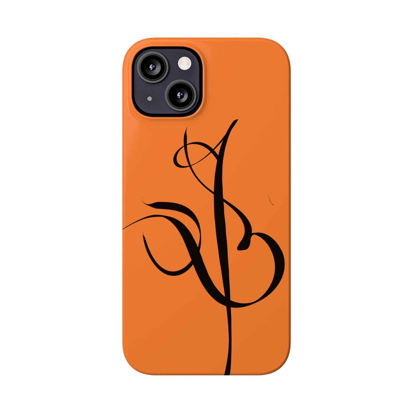' Modern Art Slim Phone Case -LOVE,
