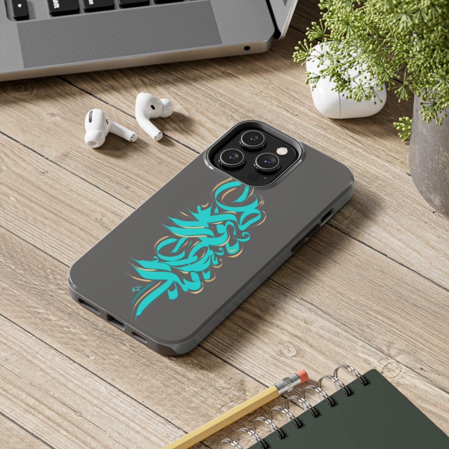 Phone Case Persian Calligraphy Art.