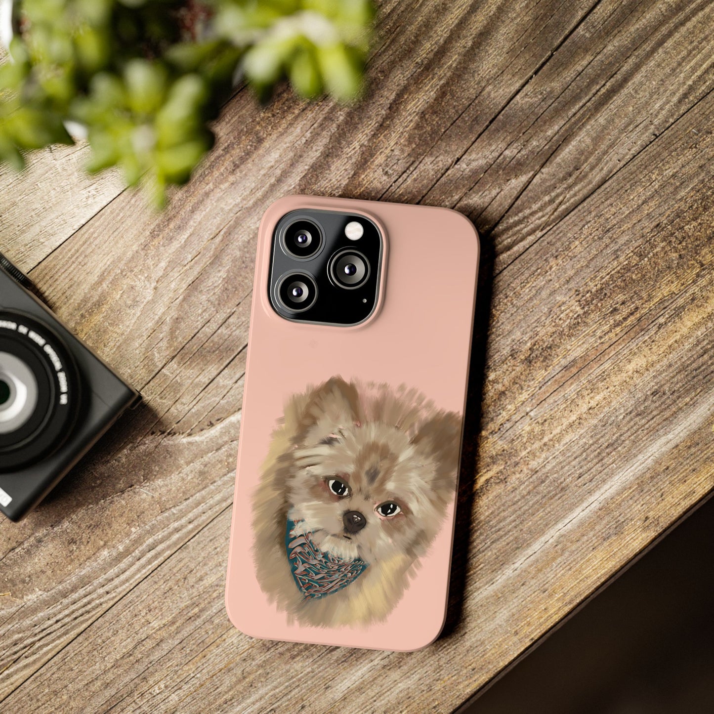 ' Modern Art Slim Phone Case-Lily