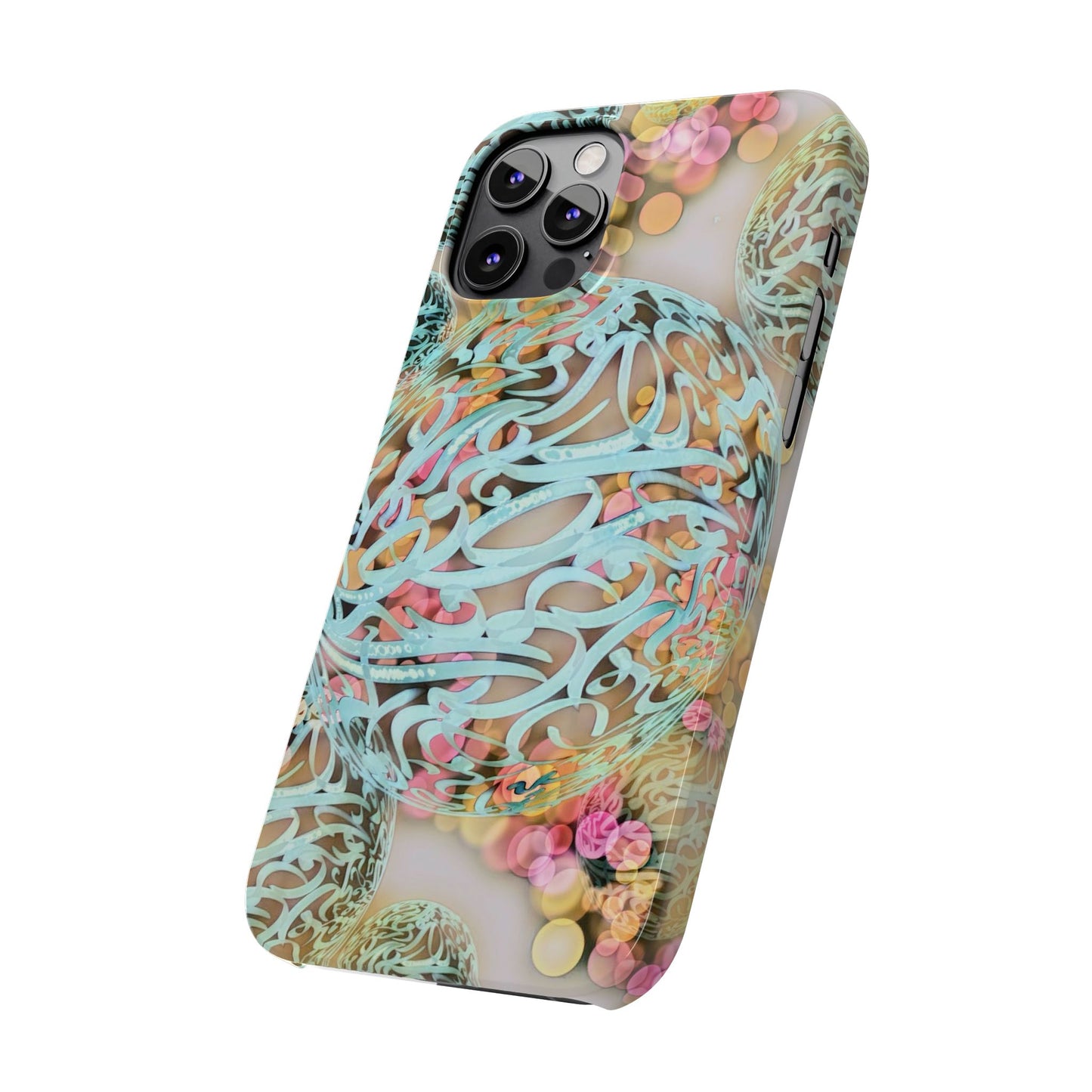 Copy of Copy of Copy of ' Modern Art Slim Phone Case -LOVE I-