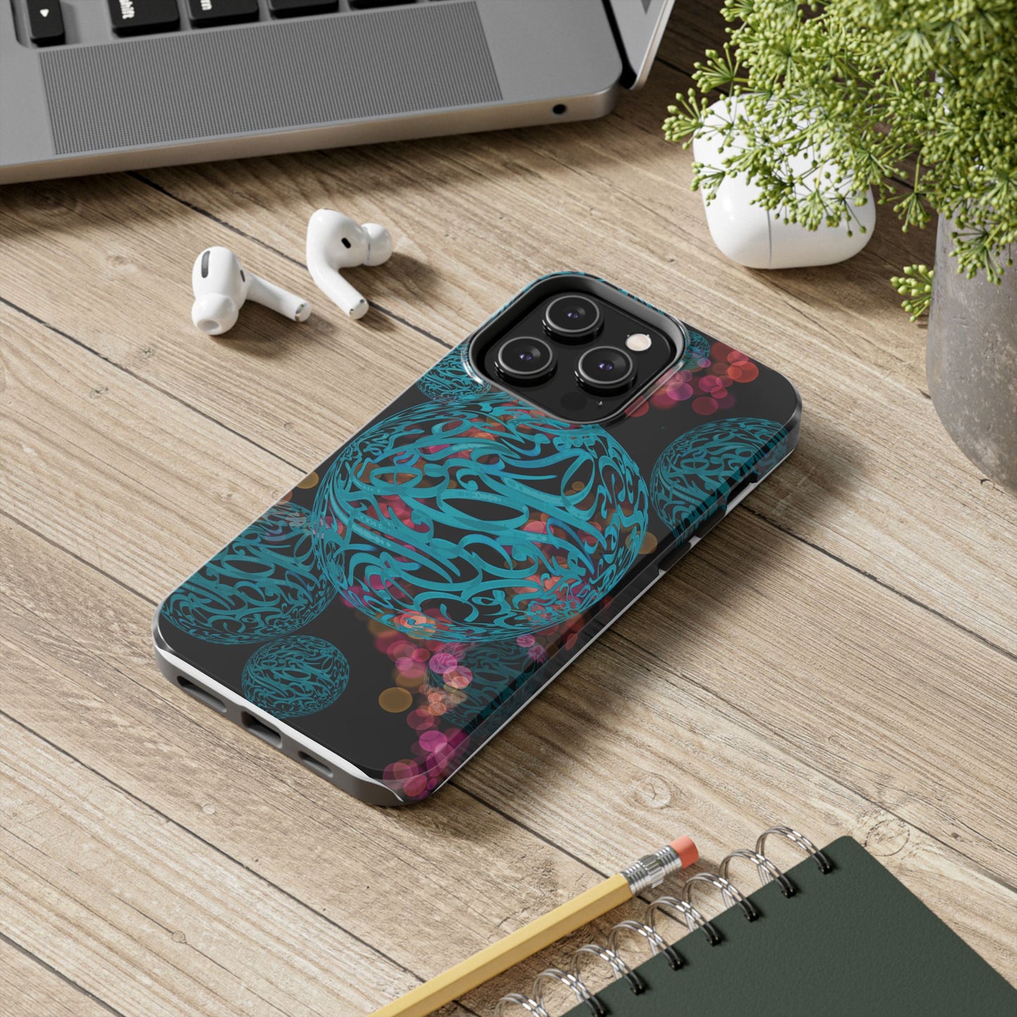 Phone Case Persian Calligraphy Modern Handwriting.