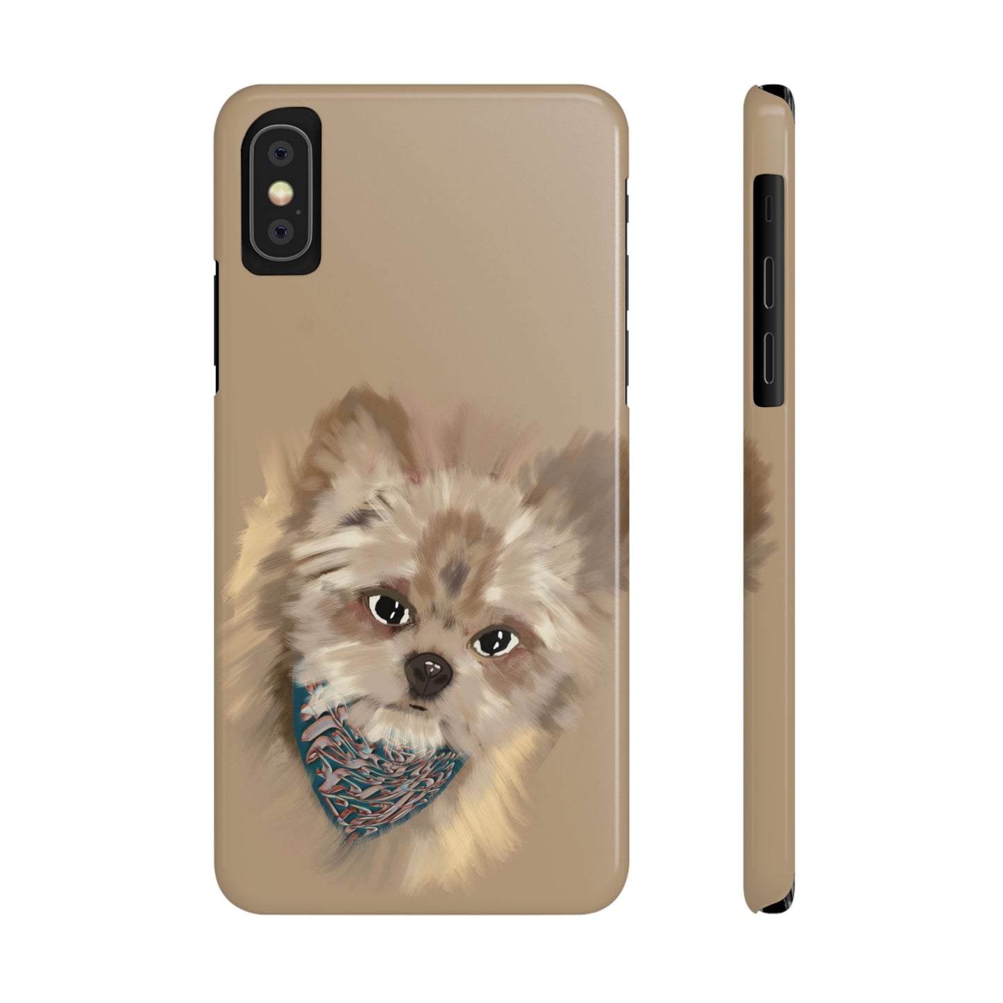 ' Modern Art Slim Phone Case -Lily