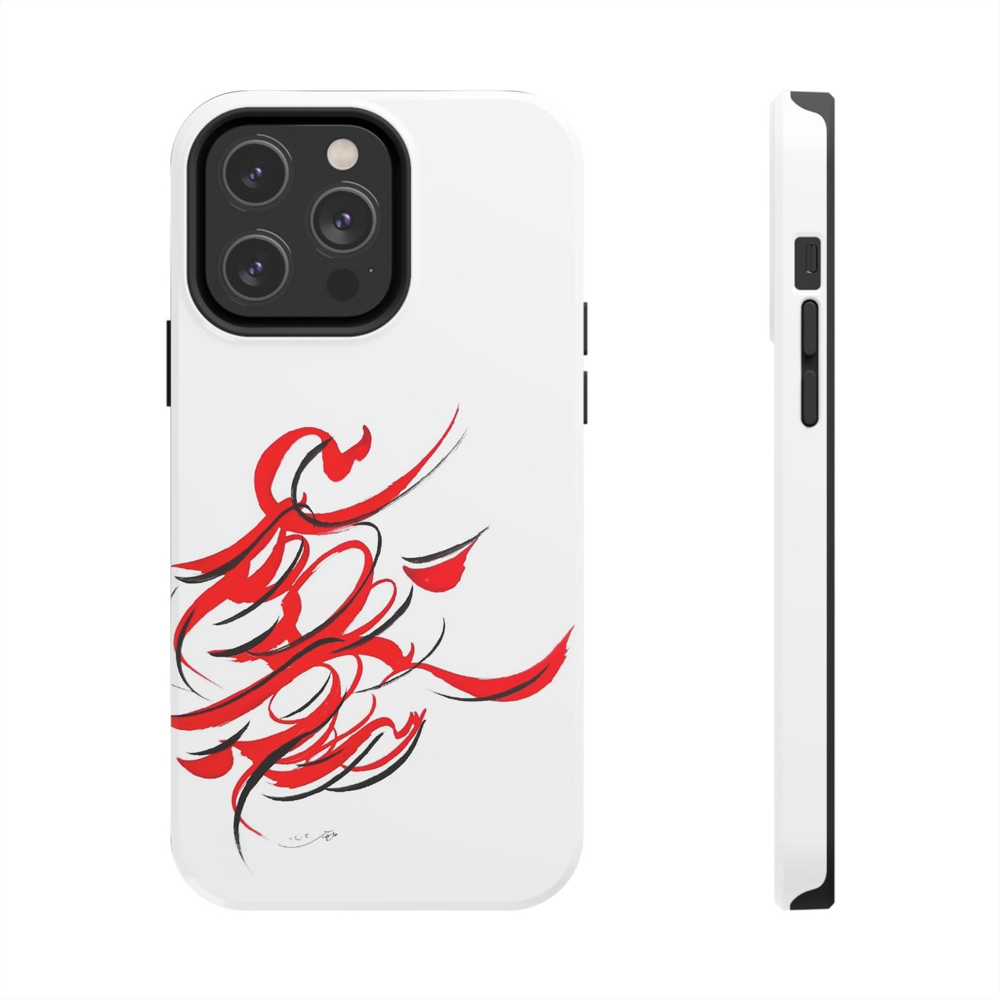 Phone Case Persian Calligraphy Modern Handwriting.