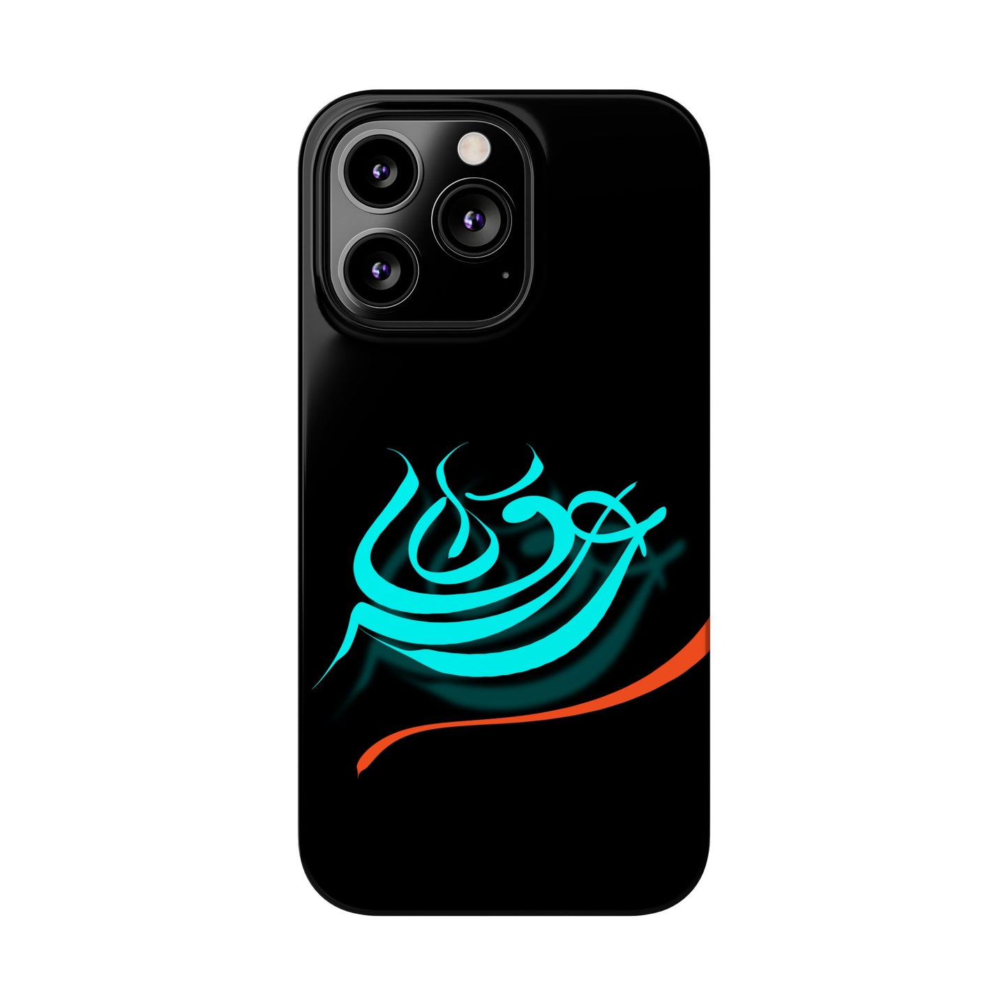' Modern Art Slim Phone Case -LOVE