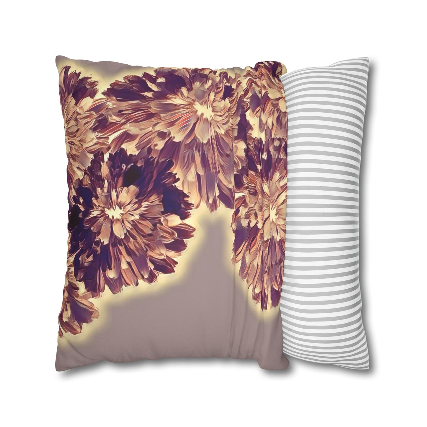 Copy of Modern Digital Painting ' Faux Suede Pillowcase - Home Design