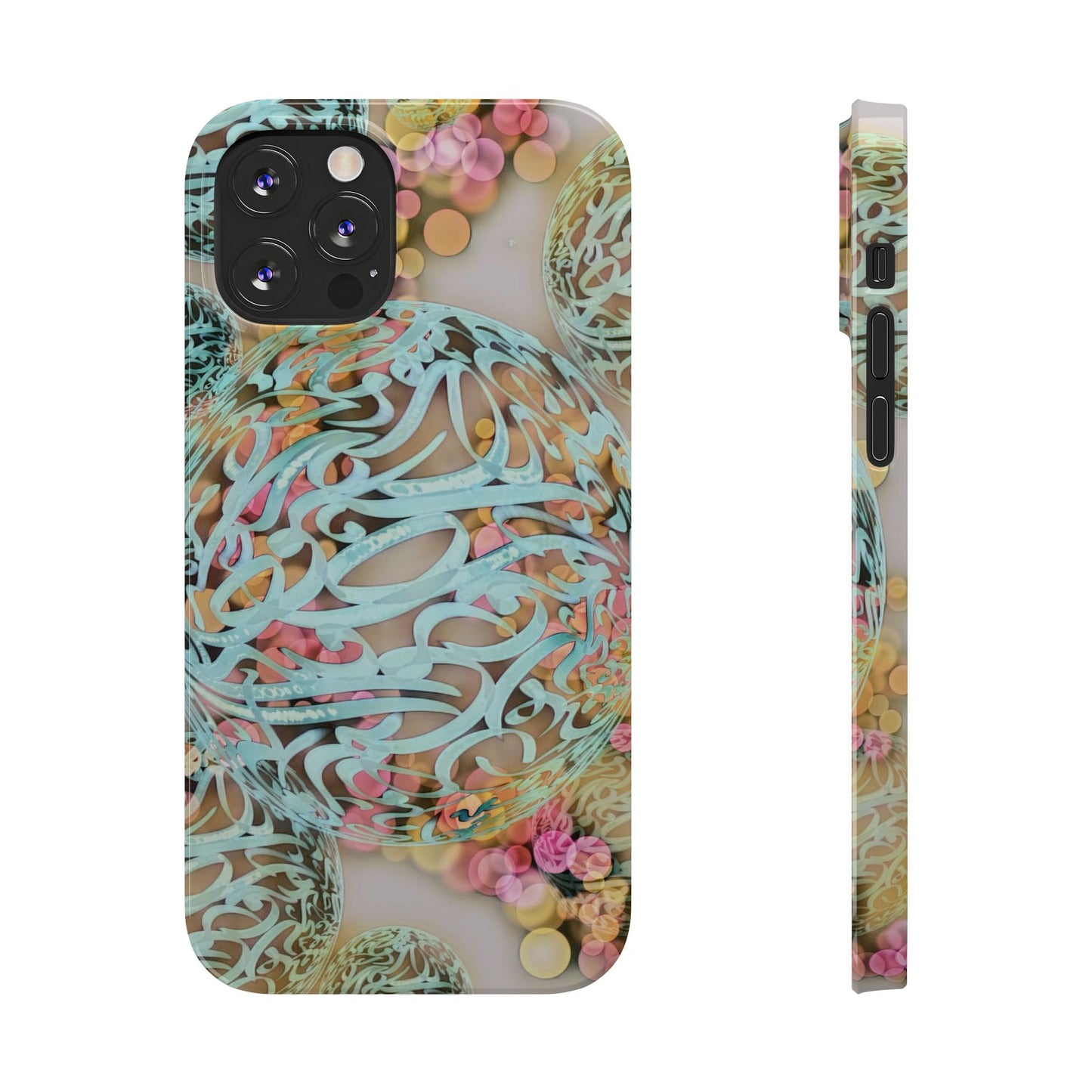 Copy of Copy of Copy of ' Modern Art Slim Phone Case -LOVE I-