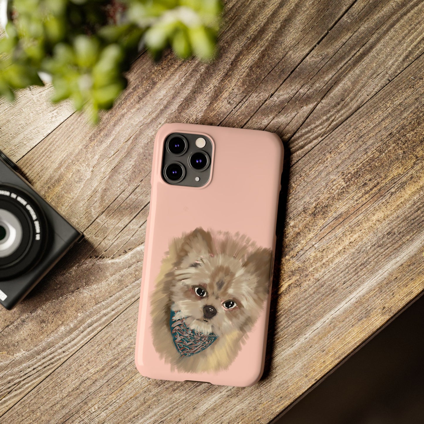 ' Modern Art Slim Phone Case-Lily