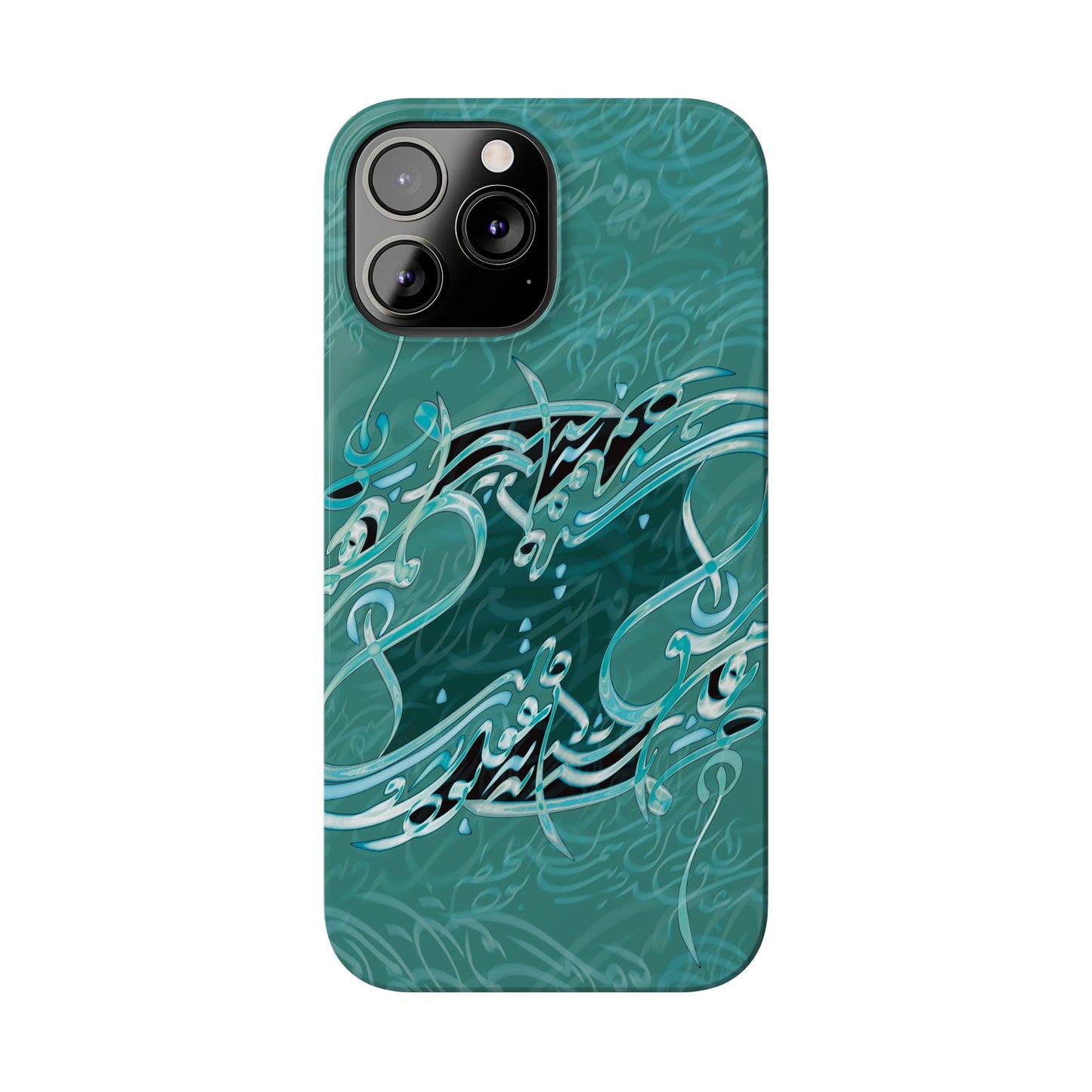 ' Modern Calligraphy Art Slim Phone Case