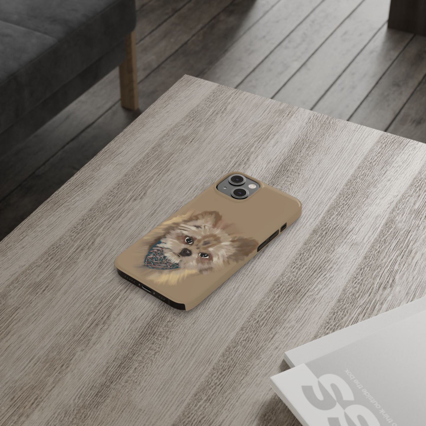 ' Modern Art Slim Phone Case -Lily