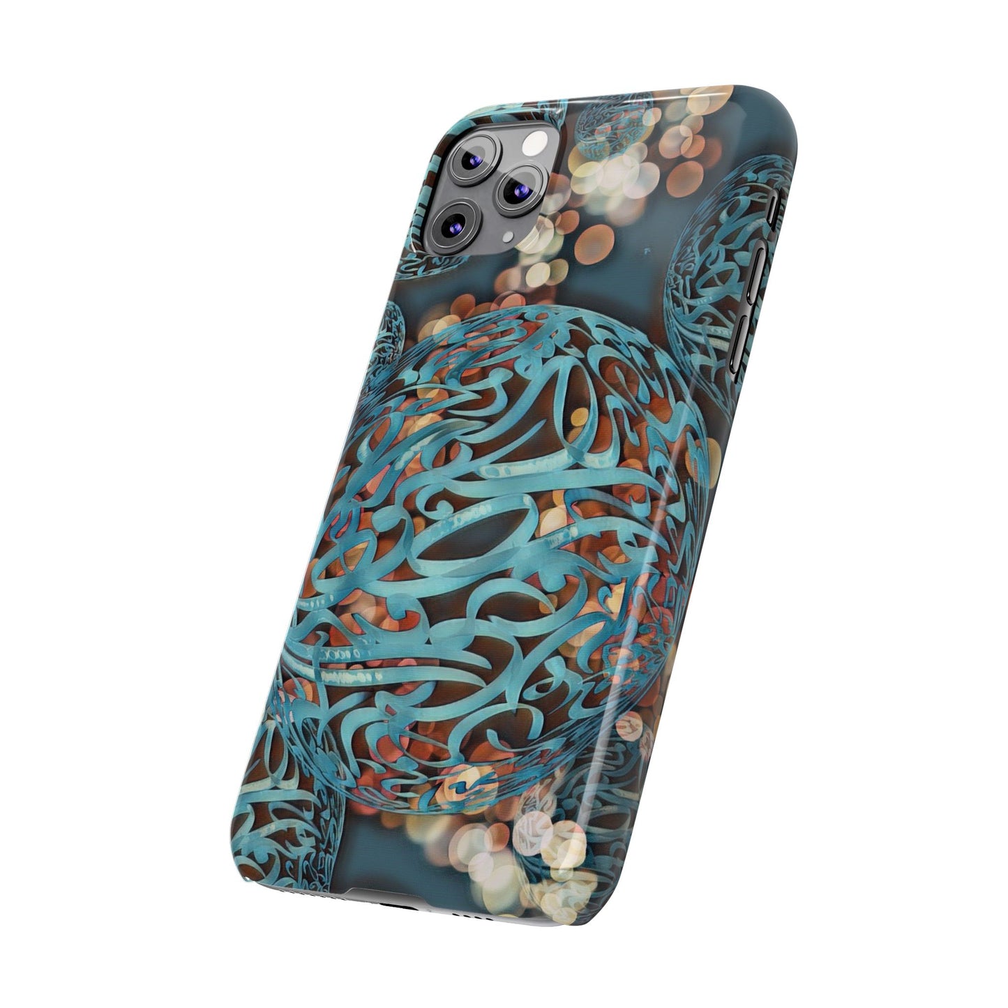 ' Modern Art Slim Phone Case -LOVE
