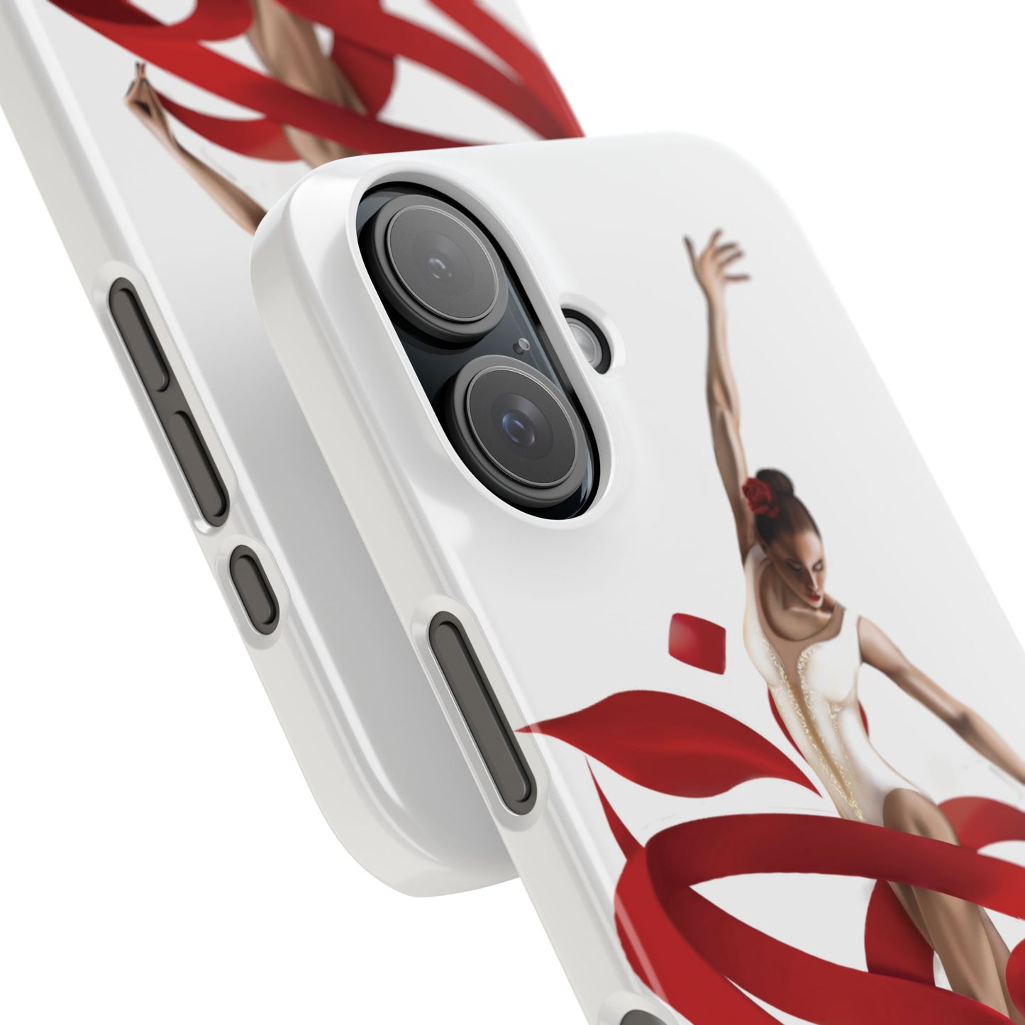 Elegant Ballet Dancer Ribbon Slim Phone Case - Perfect for Dance Lovers