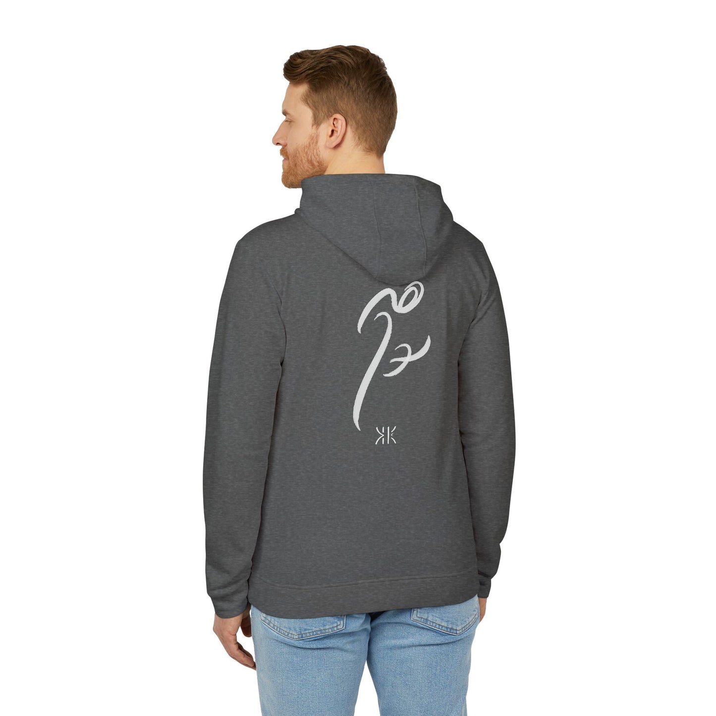 Kalli K X Adidas Unisex Fleece Hoodie - Hich design