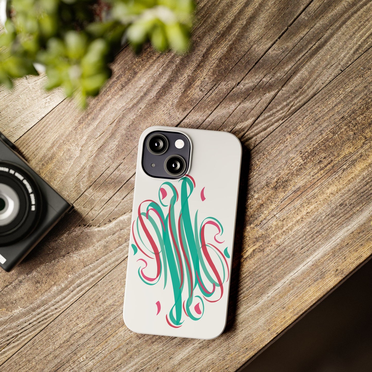 Spring inspired Modern Art Slim Phone Case -,