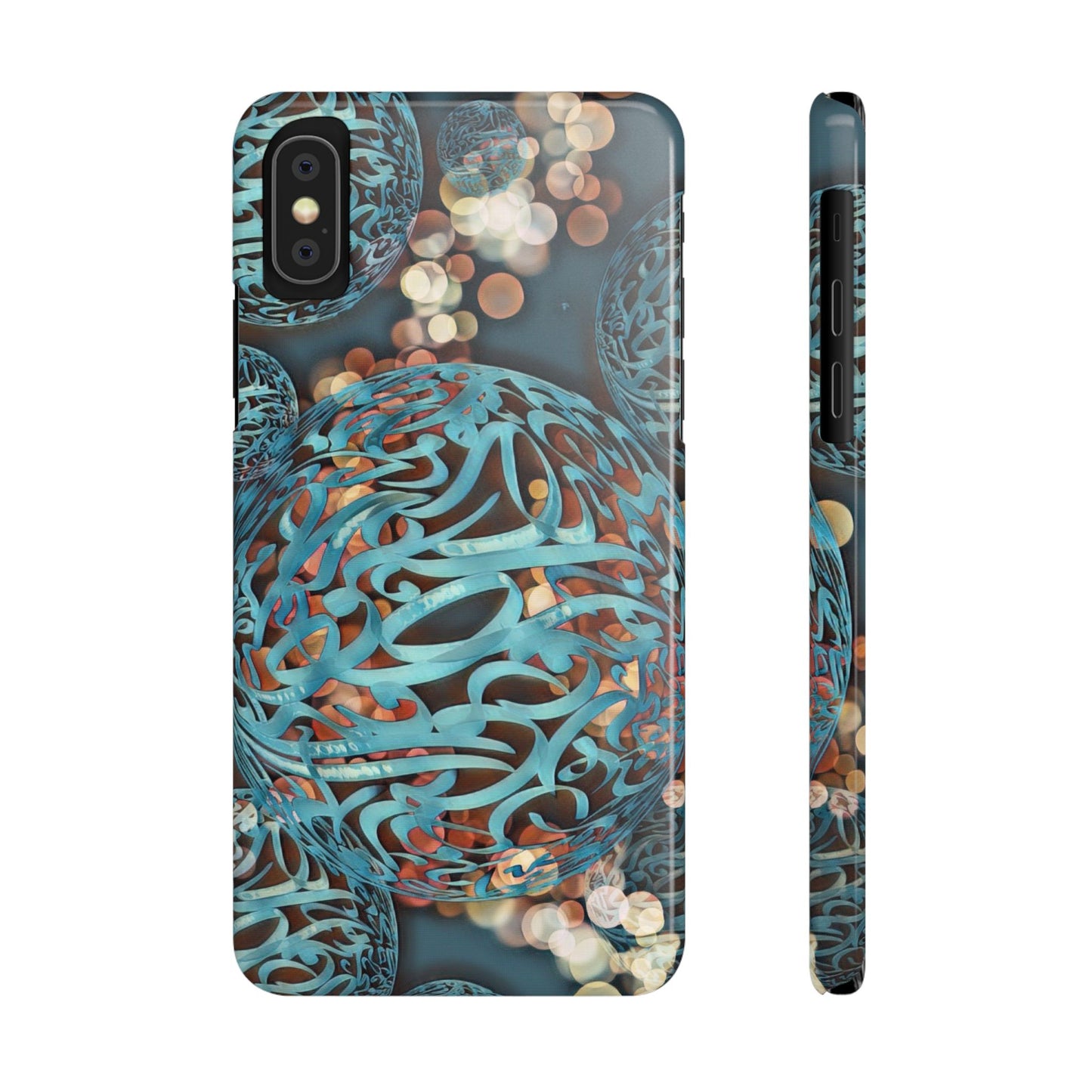 ' Modern Art Slim Phone Case -LOVE