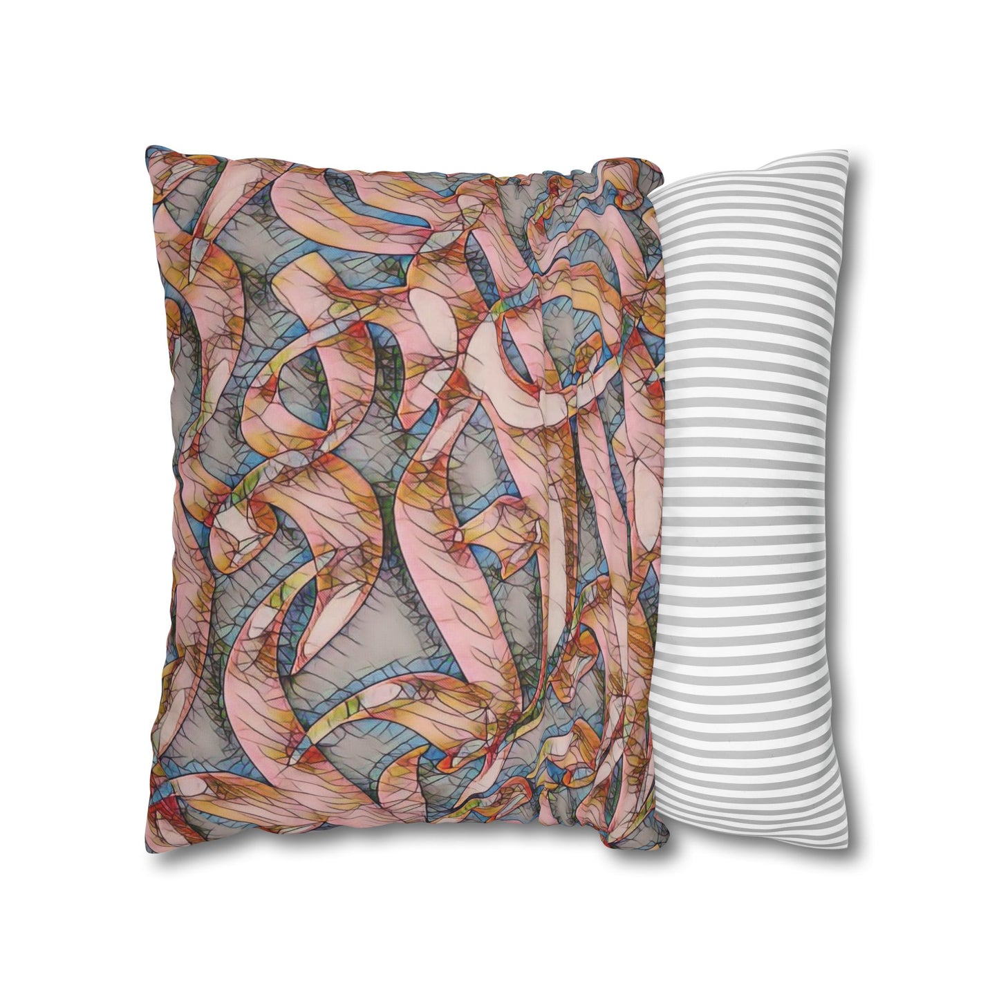 Copy of Pillowcase - Modern Art Portrait Watercolour Design