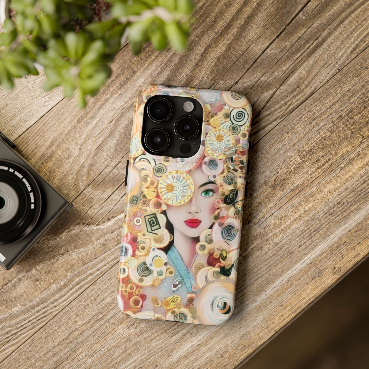 Phone Case - Persian Art Inspired Beautiful Girl Design