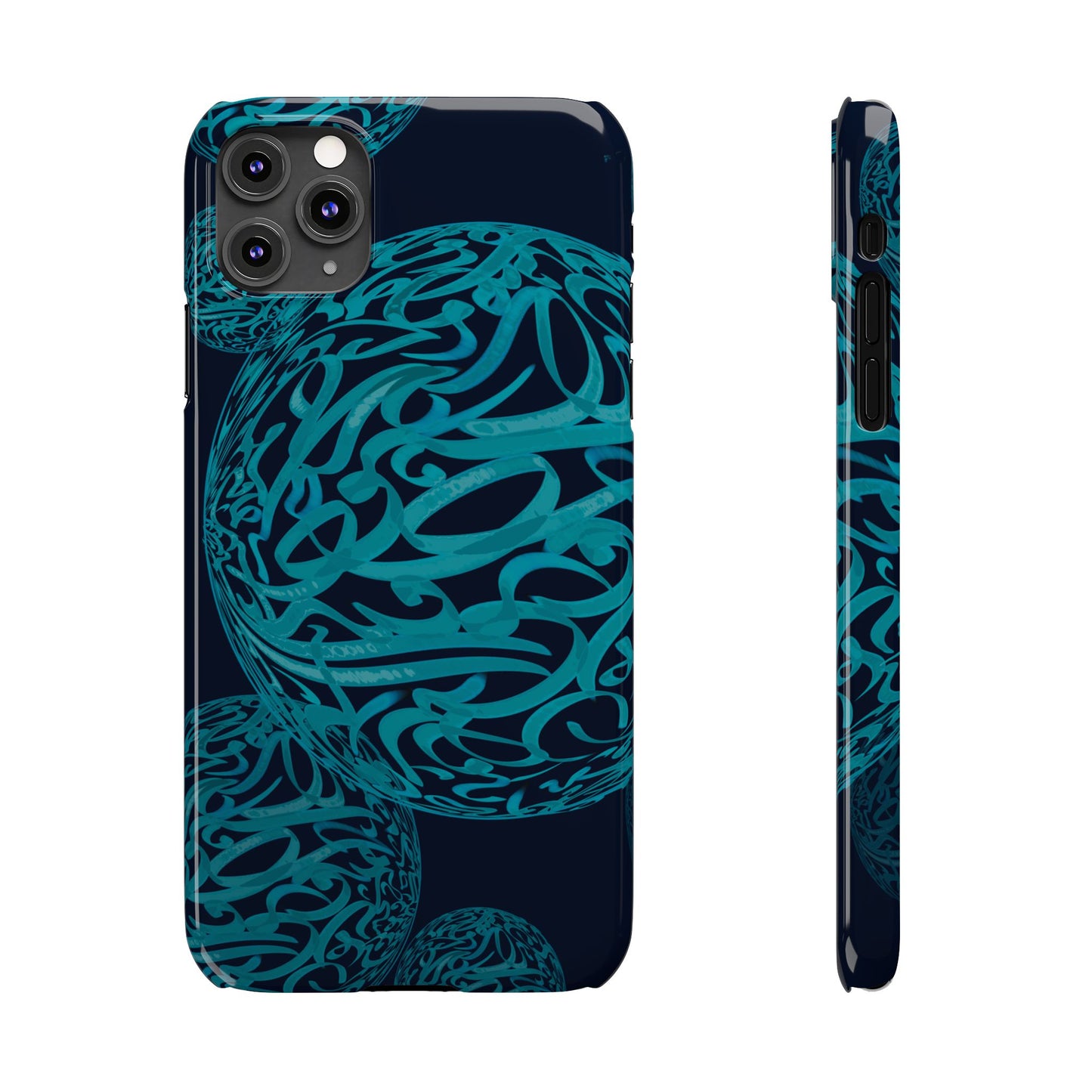 ' Modern Art Slim Phone Case -LOVE