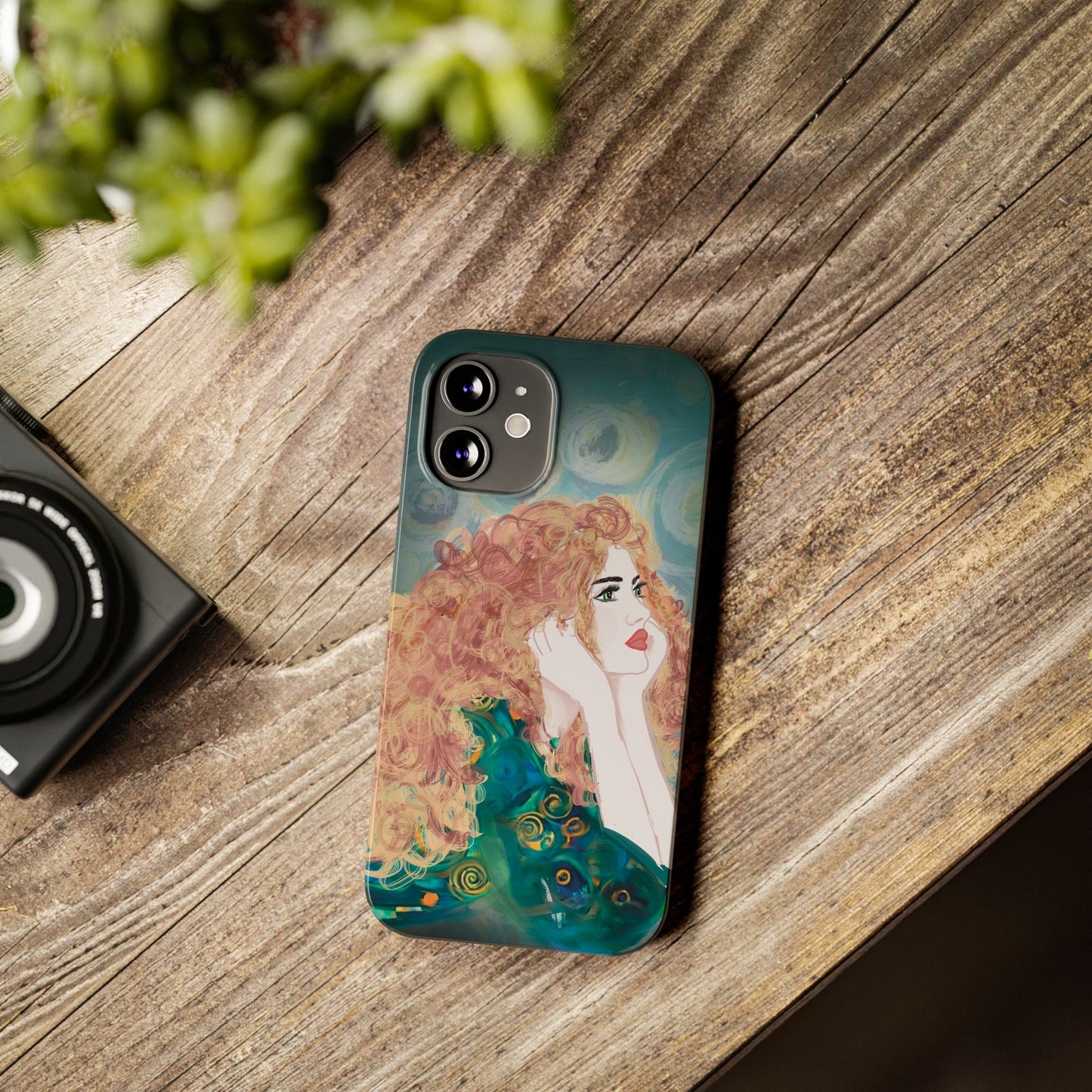 Copy of ' Modern Art  Slim Phone Case -LOVE
