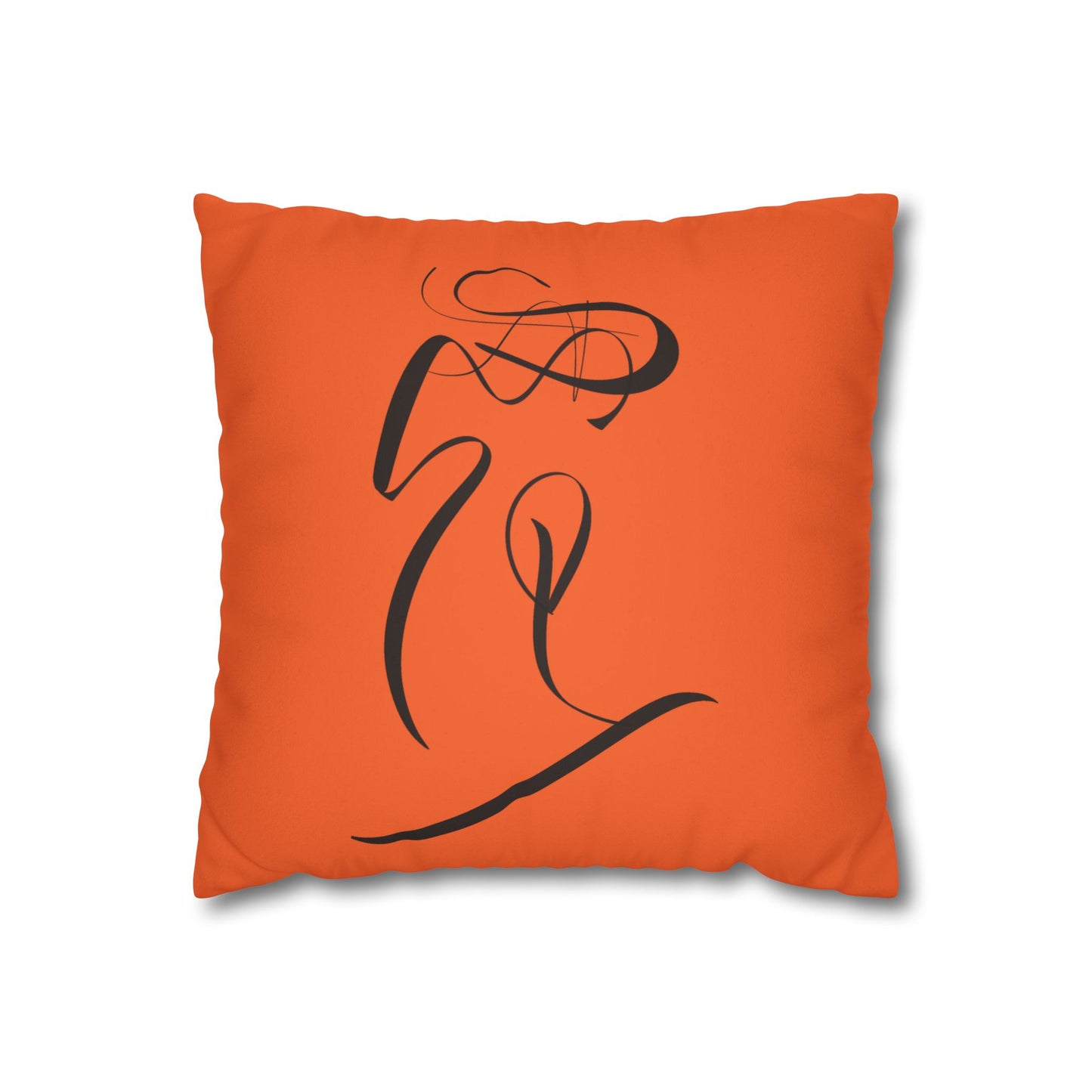 Copy of Square Pillowcase - Modern Art Portrait Watercolour Design