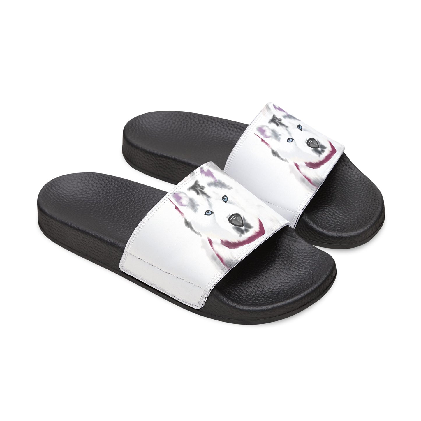 Men's Stylish Dog Print Removable-Strap Sandals - Perfect for Summer Fun!