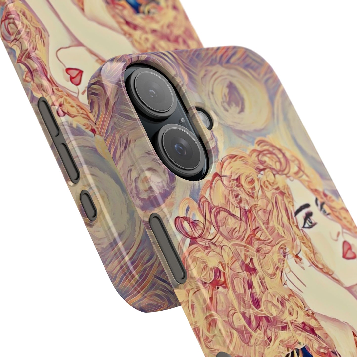 ' Modern Art Slim Phone Case -LOVE,