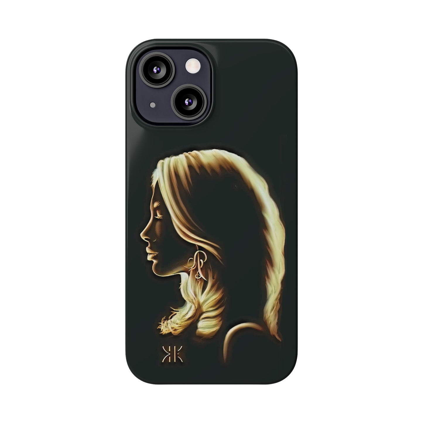 Copy of ' Modern Art Slim Phone Case -LOVE I-