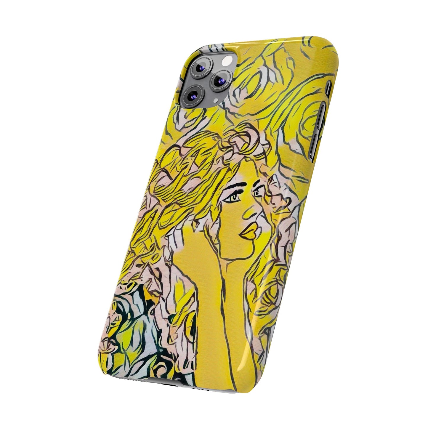 ' Modern Art Slim Phone Case -