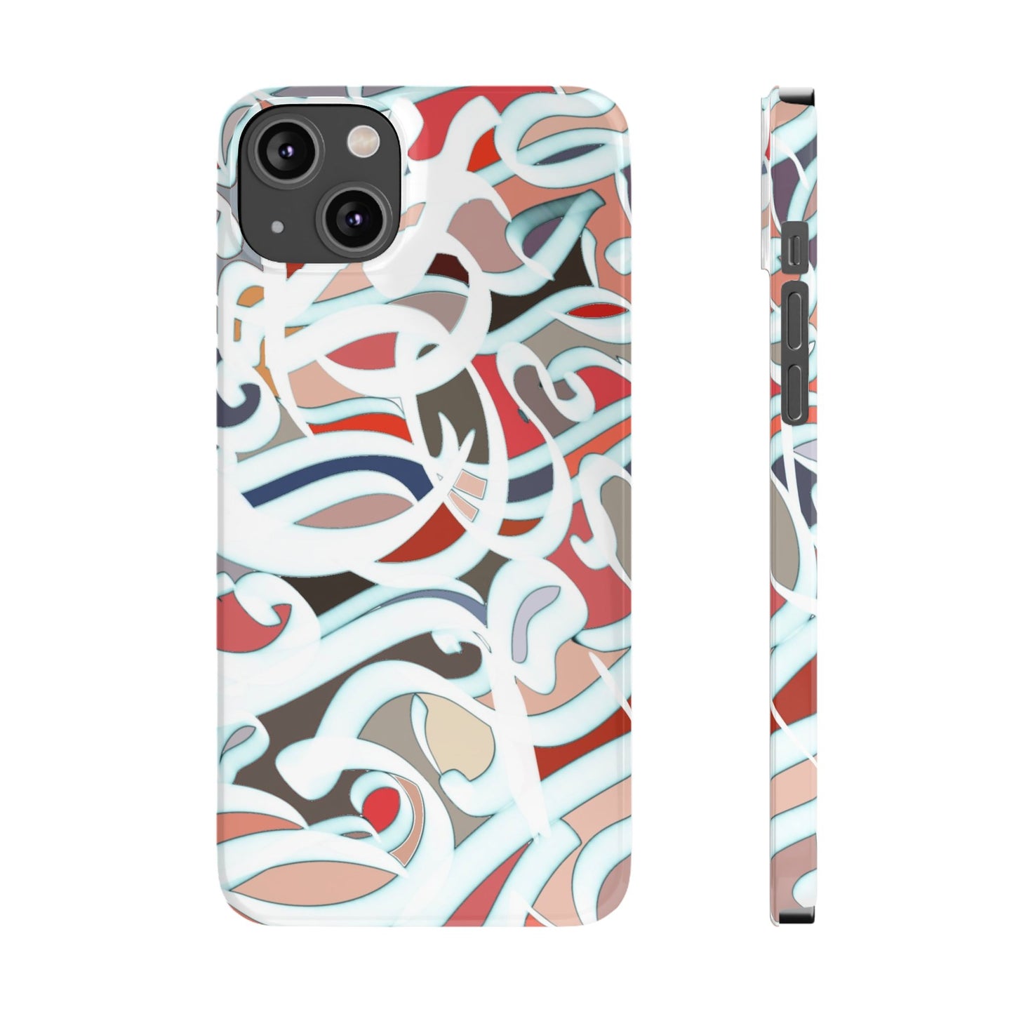 Copy of Copy of Copy of ' Modern Art  Slim Phone Case -LOVE