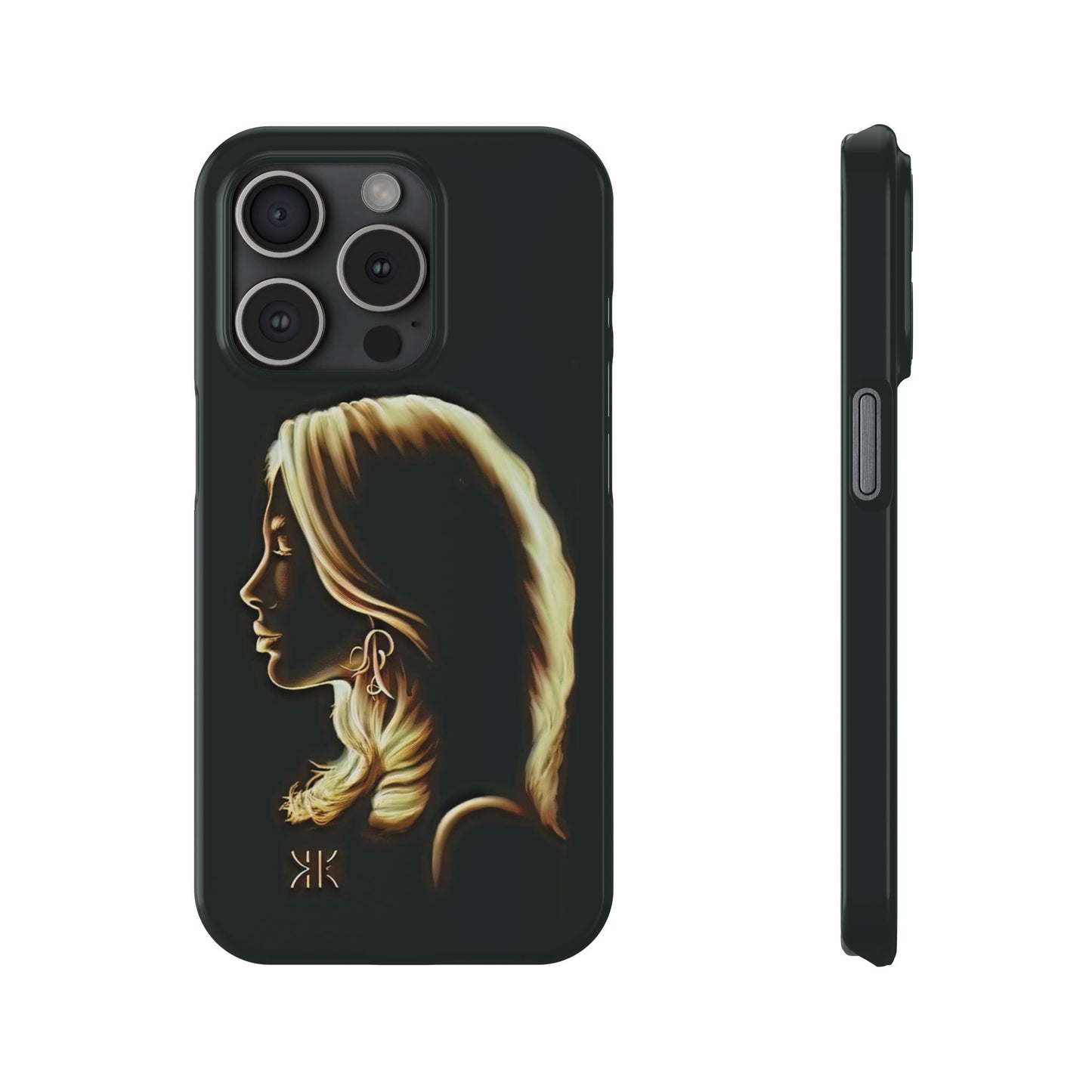 Copy of ' Modern Art Slim Phone Case -LOVE I-