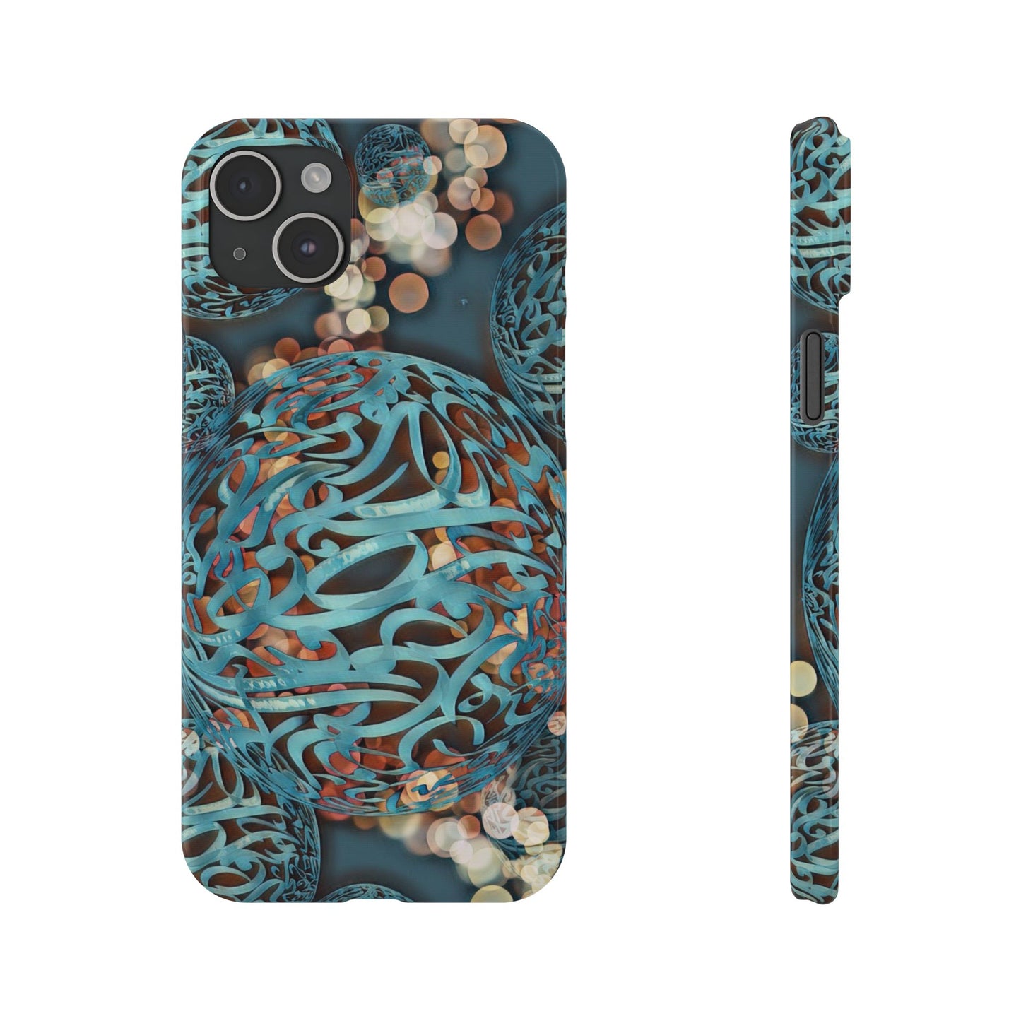' Modern Art Slim Phone Case -LOVE