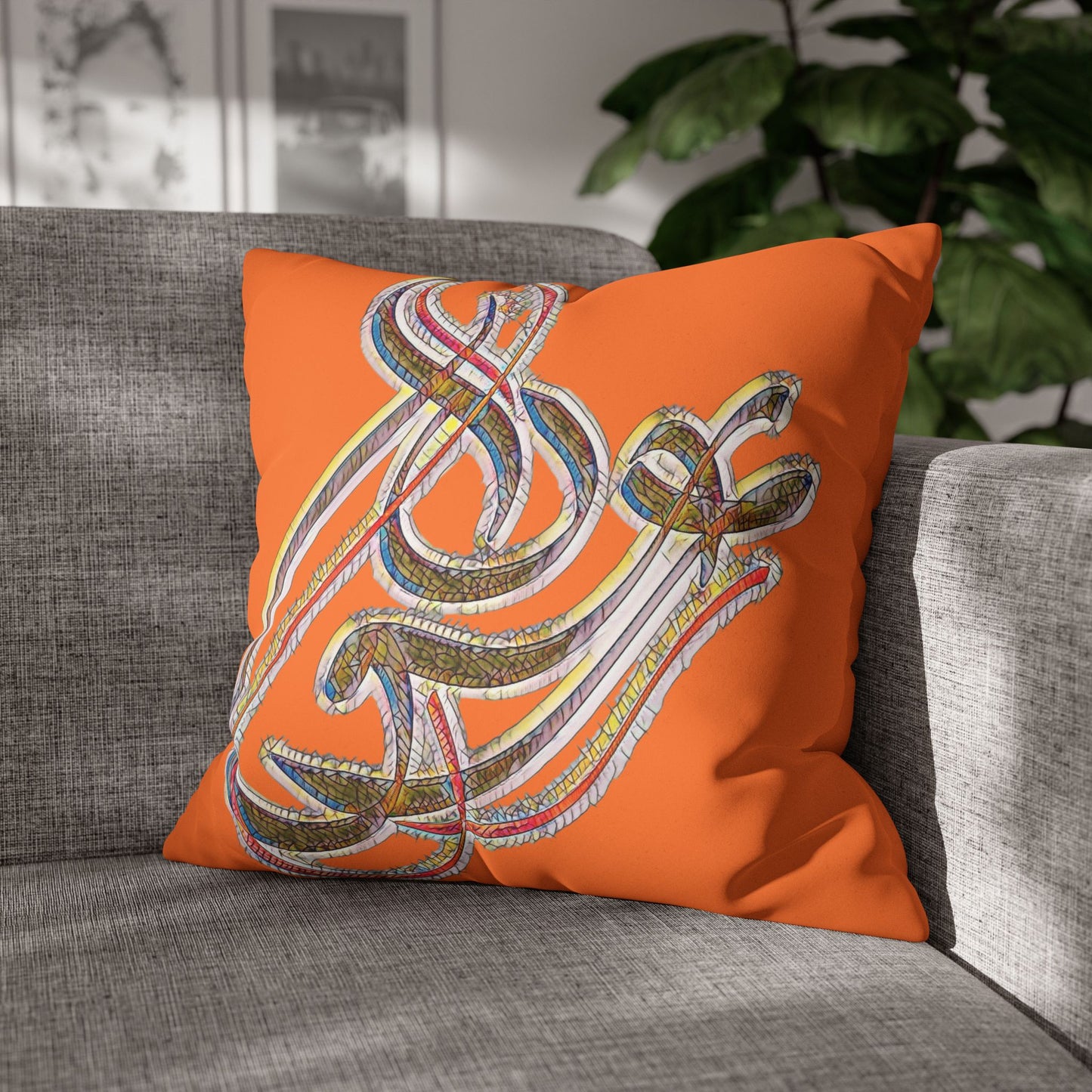 Copy of Copy of Spring Pillowcase - Modern Art Portrait Watercolour Design