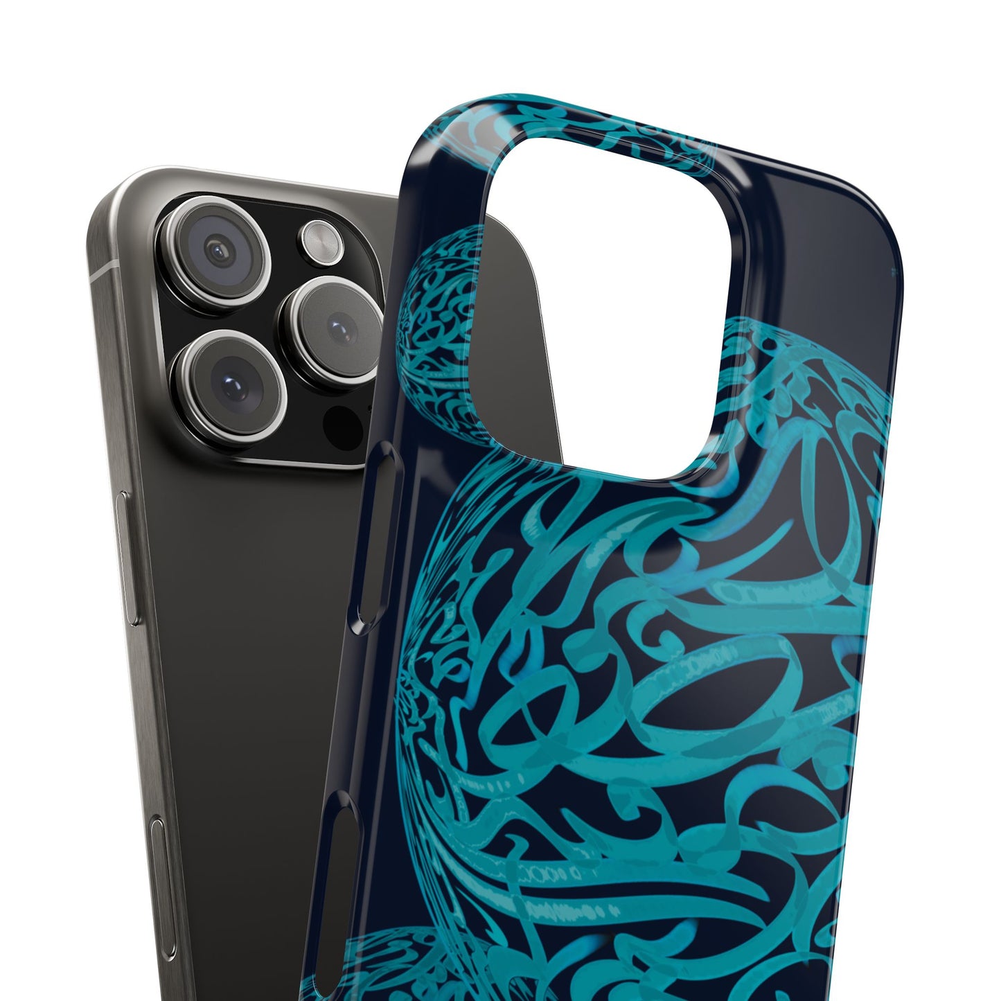' Modern Art Slim Phone Case -LOVE