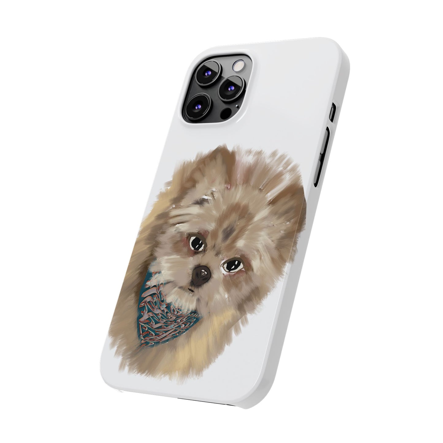 ' Modern Art Slim Phone Case-Lily