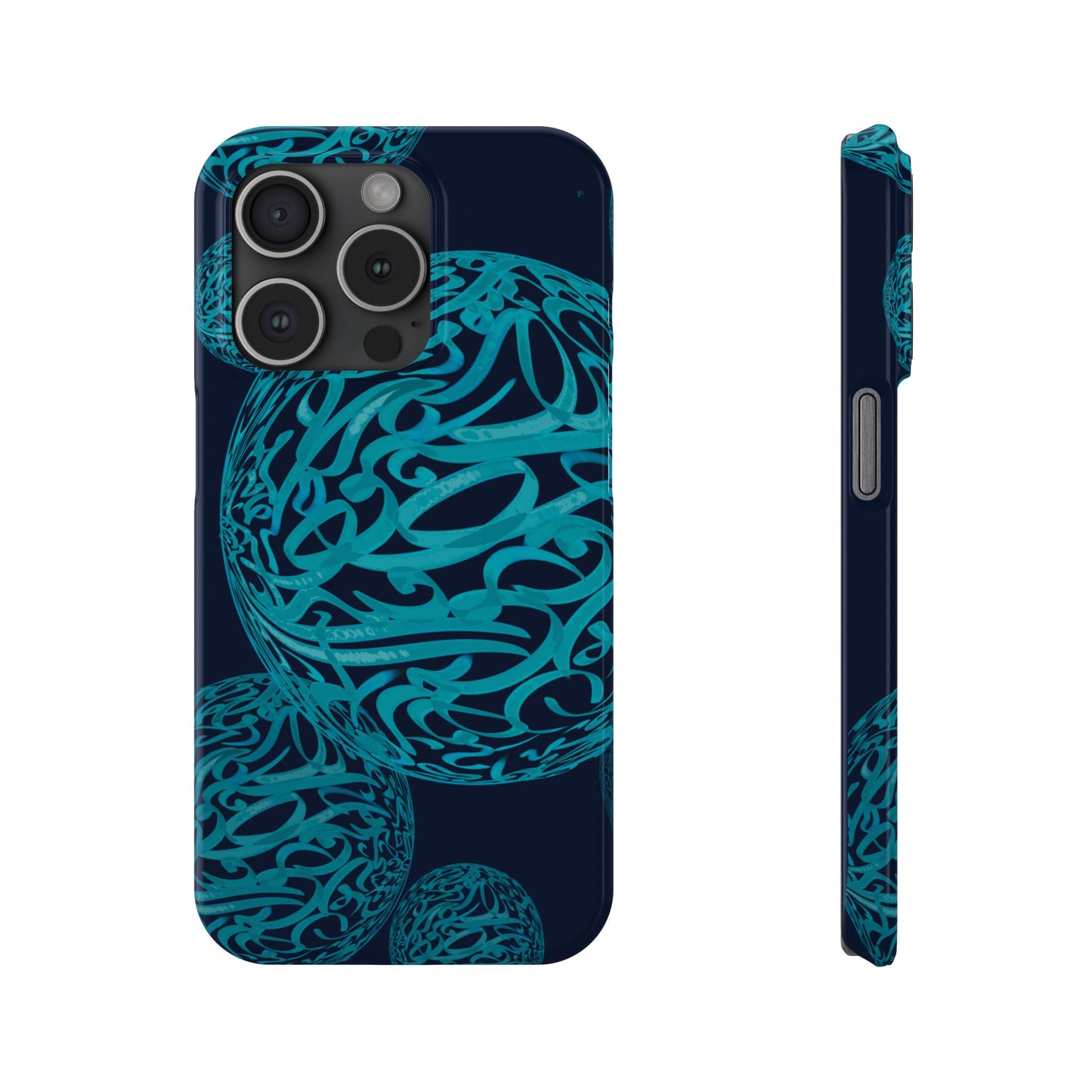' Modern Art Slim Phone Case -LOVE