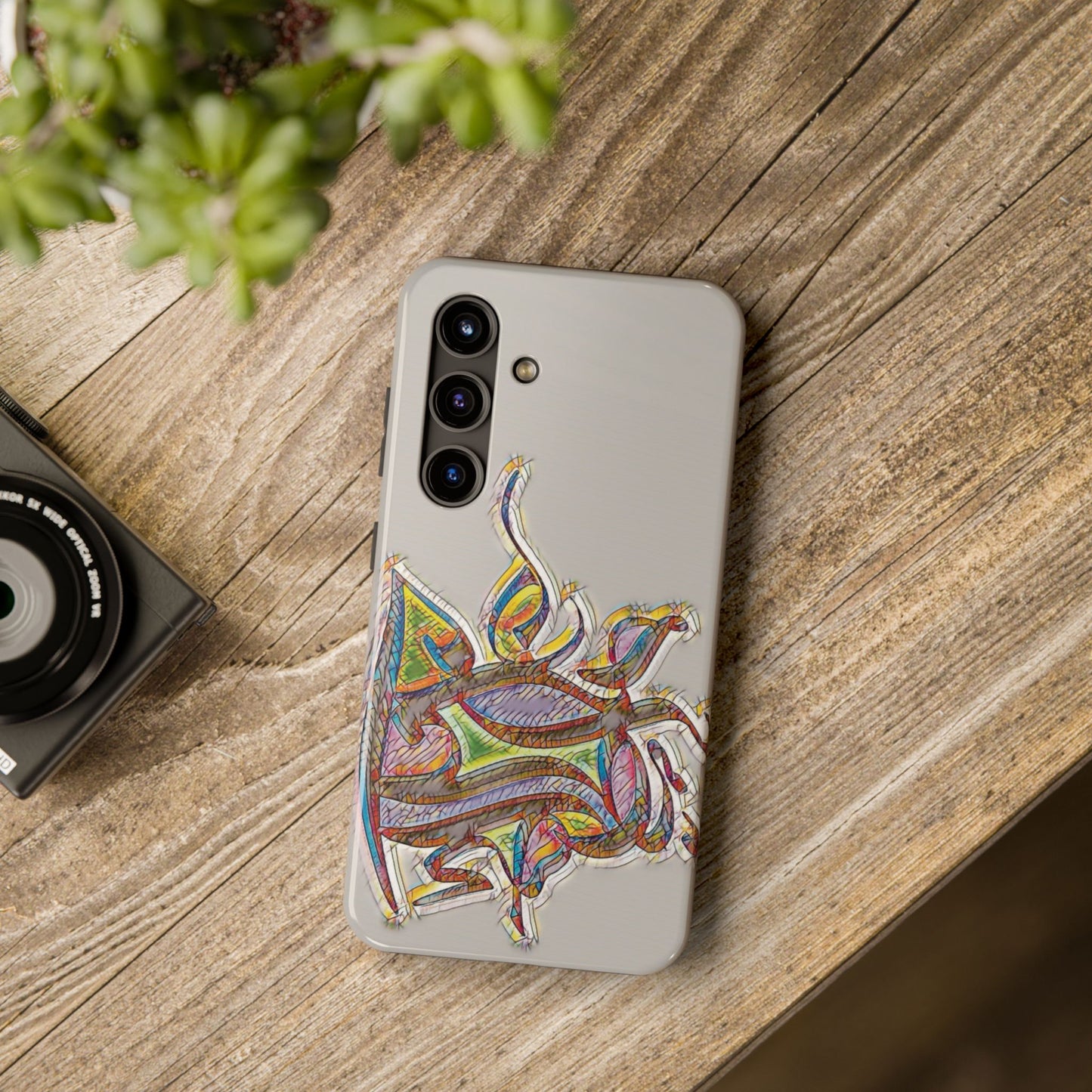 Phone Case Persian Calligraphy Modern Handwriting.