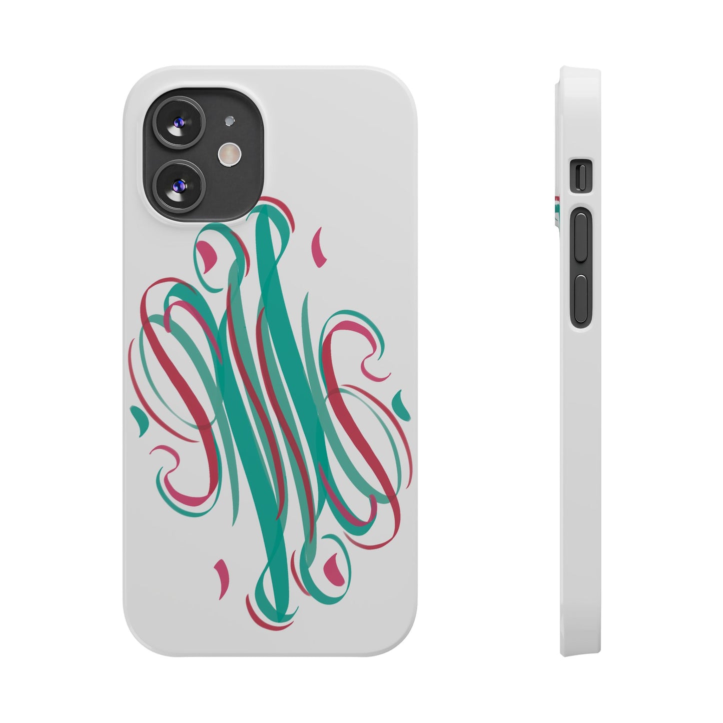 Spring inspired Modern Art Slim Phone Case -,