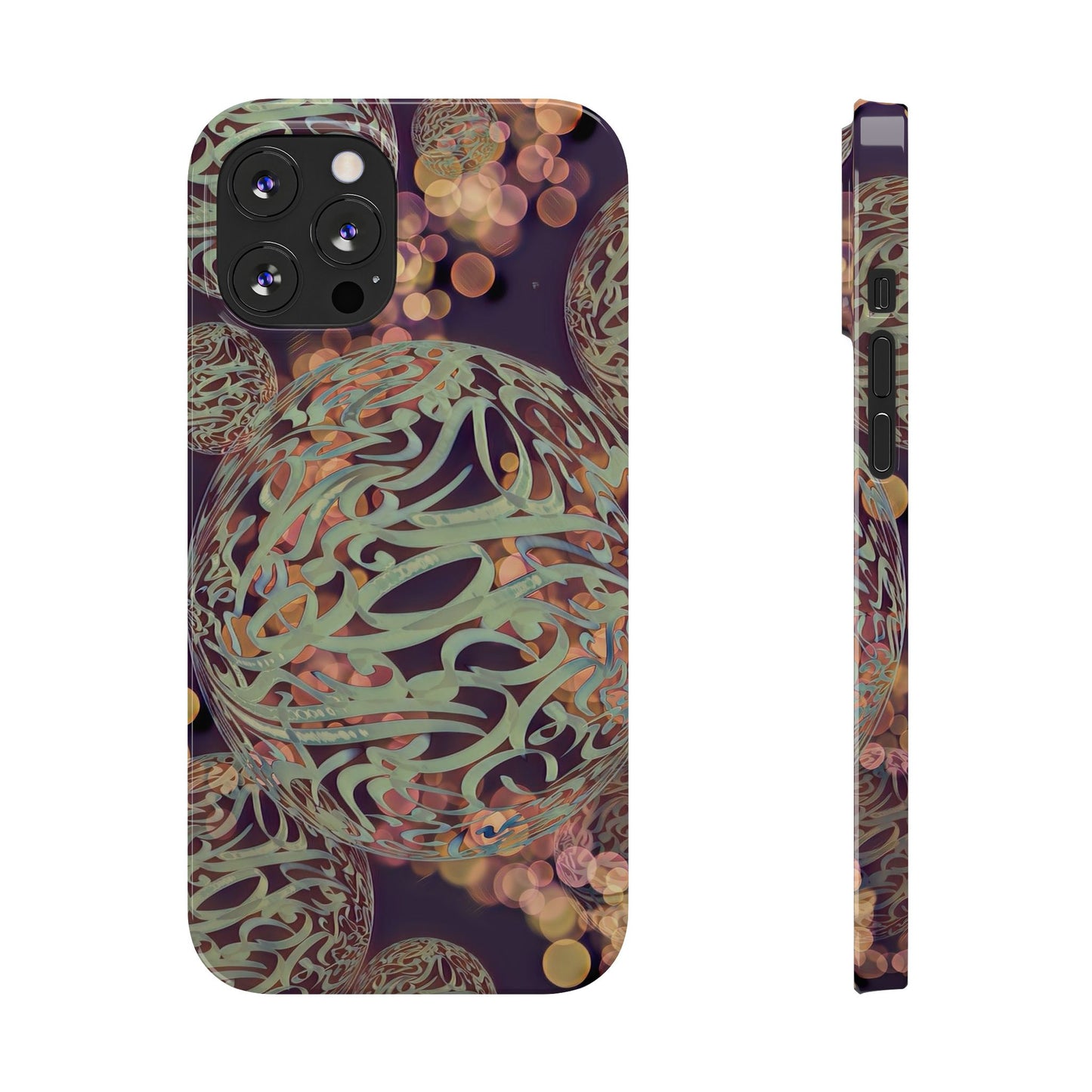 Copy of Copy of ' Modern Art Slim Phone Case -LOVE I-