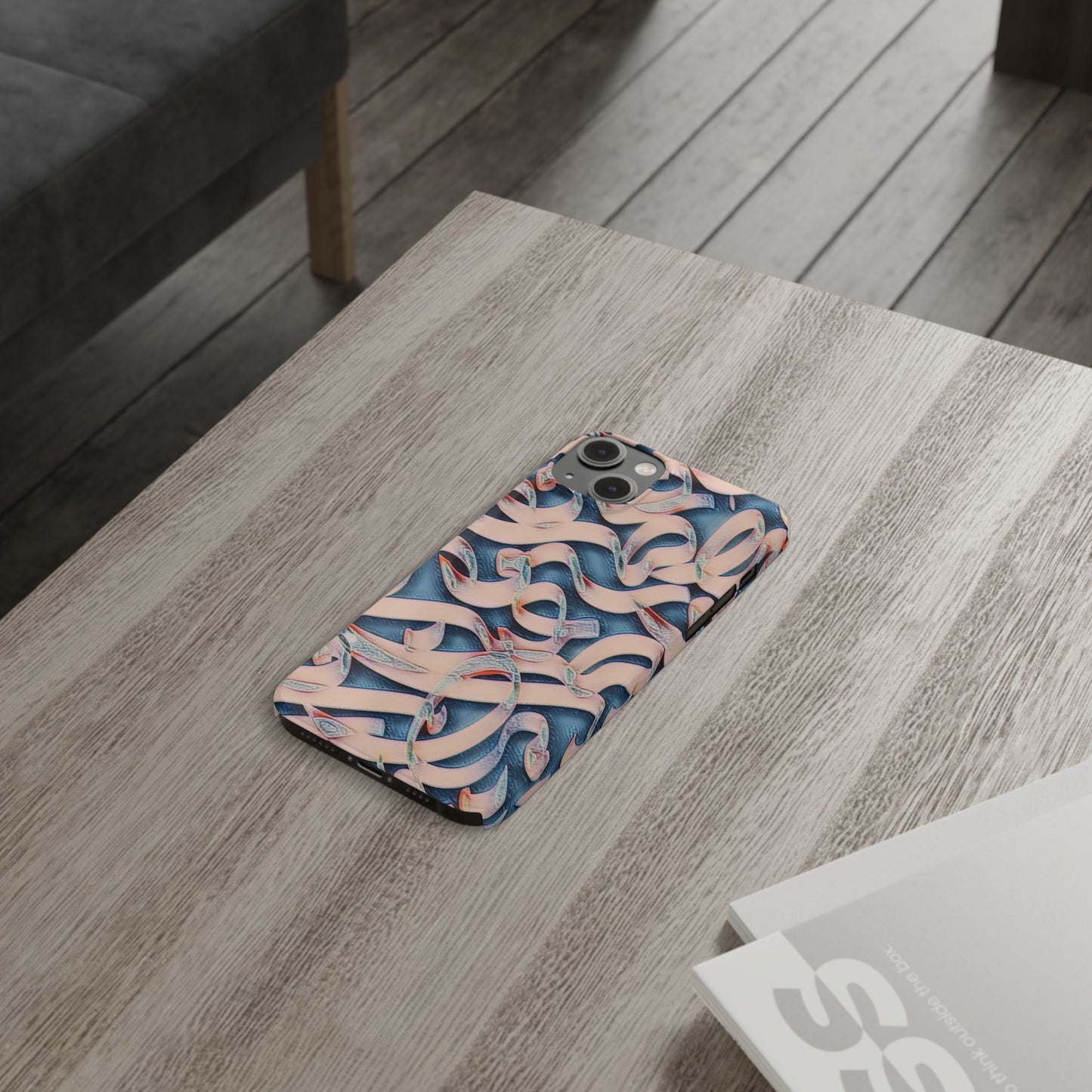 Copy of Copy of Copy of ' Modern Art Slim Phone Case -LOVE