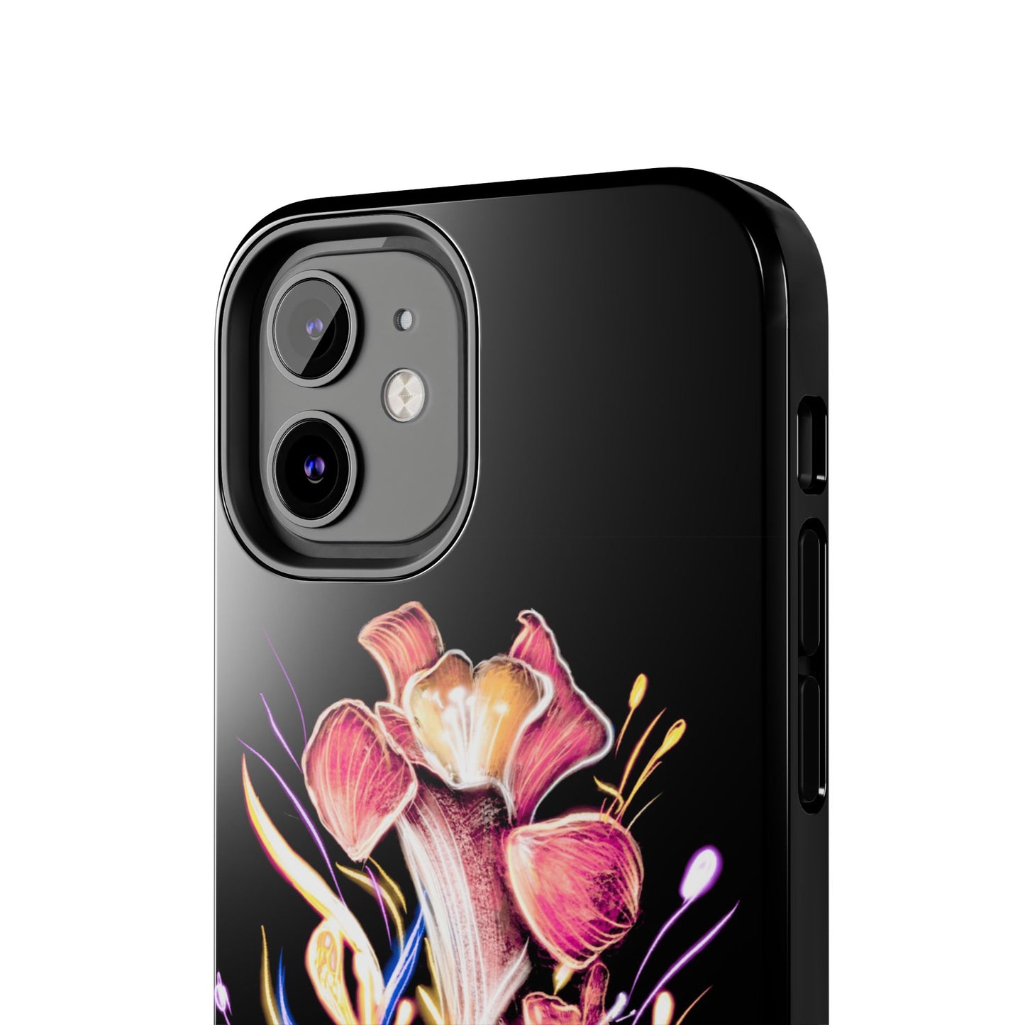 Colorful Calligraphy Flower Chic Stylish Design