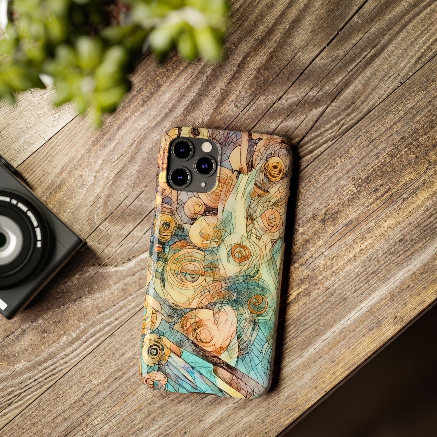 . ' Modern Art Slim Phone Case -.