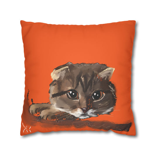 Pepe Pillowcase - Modern Art Portrait Watercolour Design