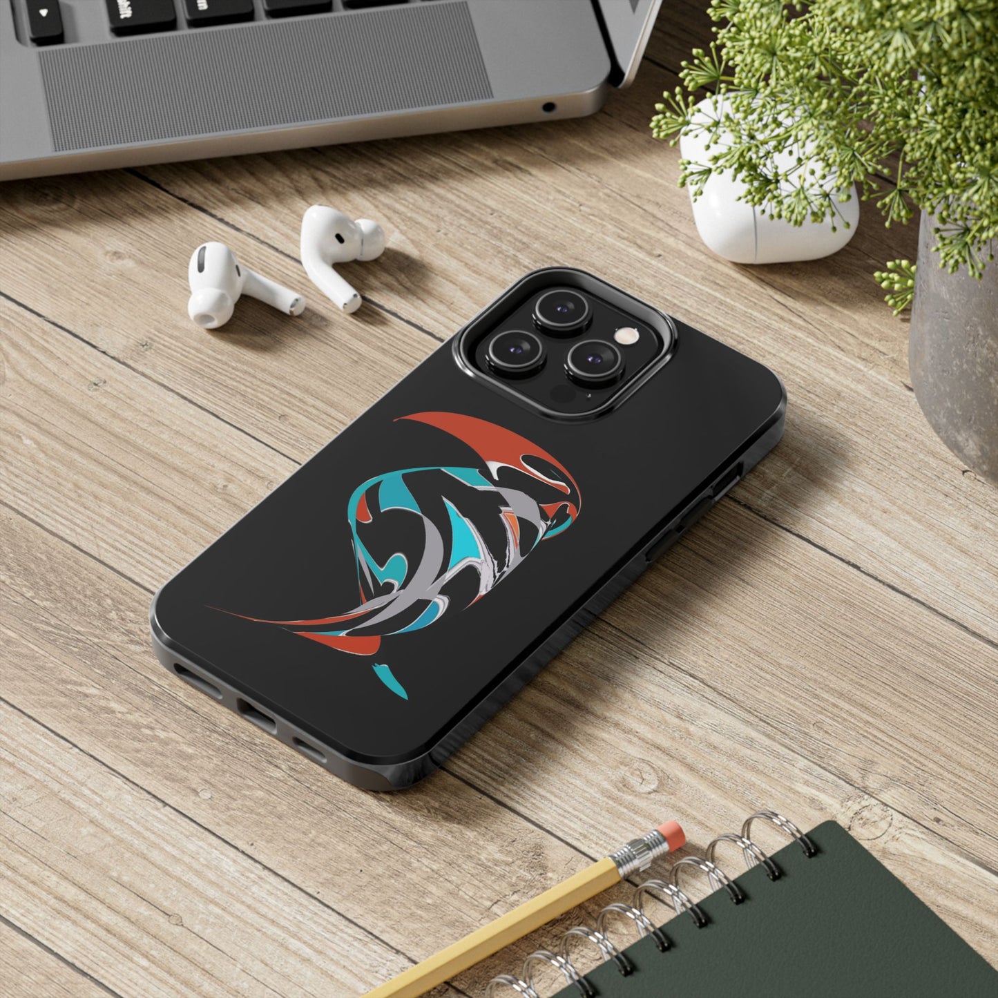 Phone Case Calligraphy Bird