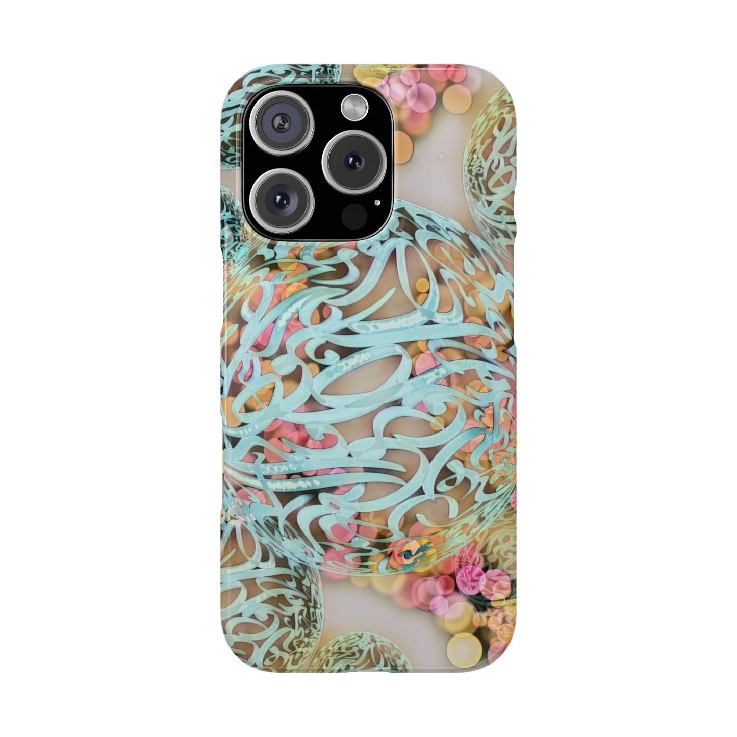 Copy of Copy of Copy of ' Modern Art Slim Phone Case -LOVE I-