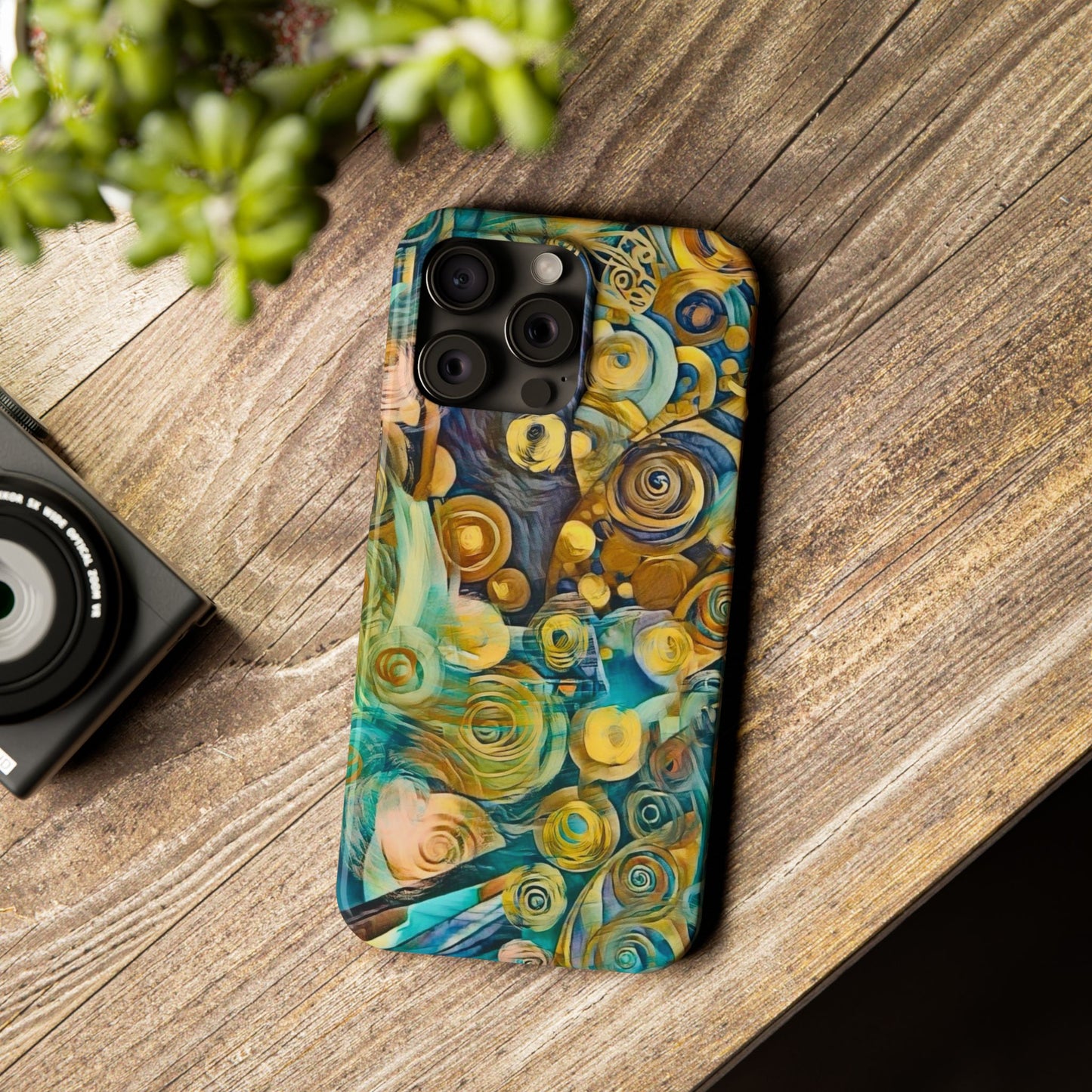 Copy of Copy of ' Modern Art Slim Phone Case -LOVE