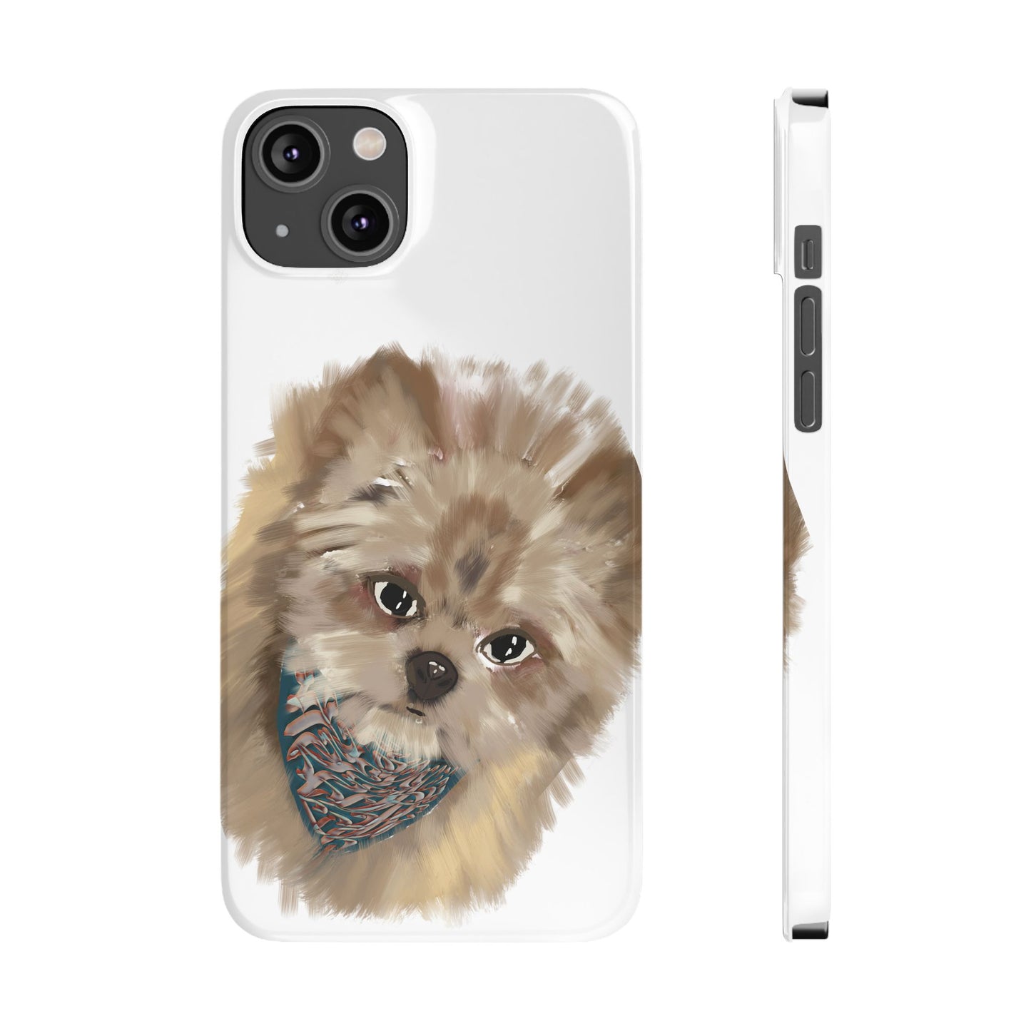 ' Modern Art Slim Phone Case-Lily